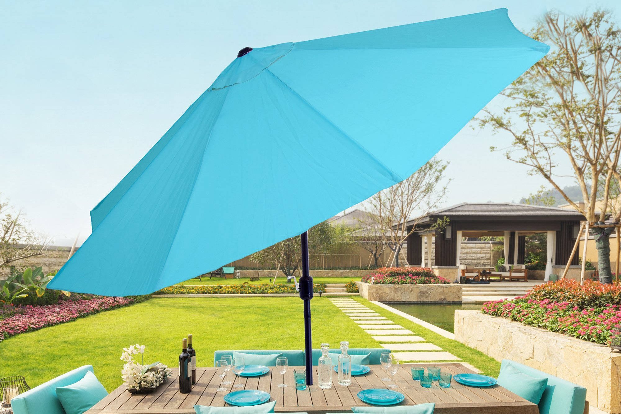 Pure Garden 10' patio umbrella
