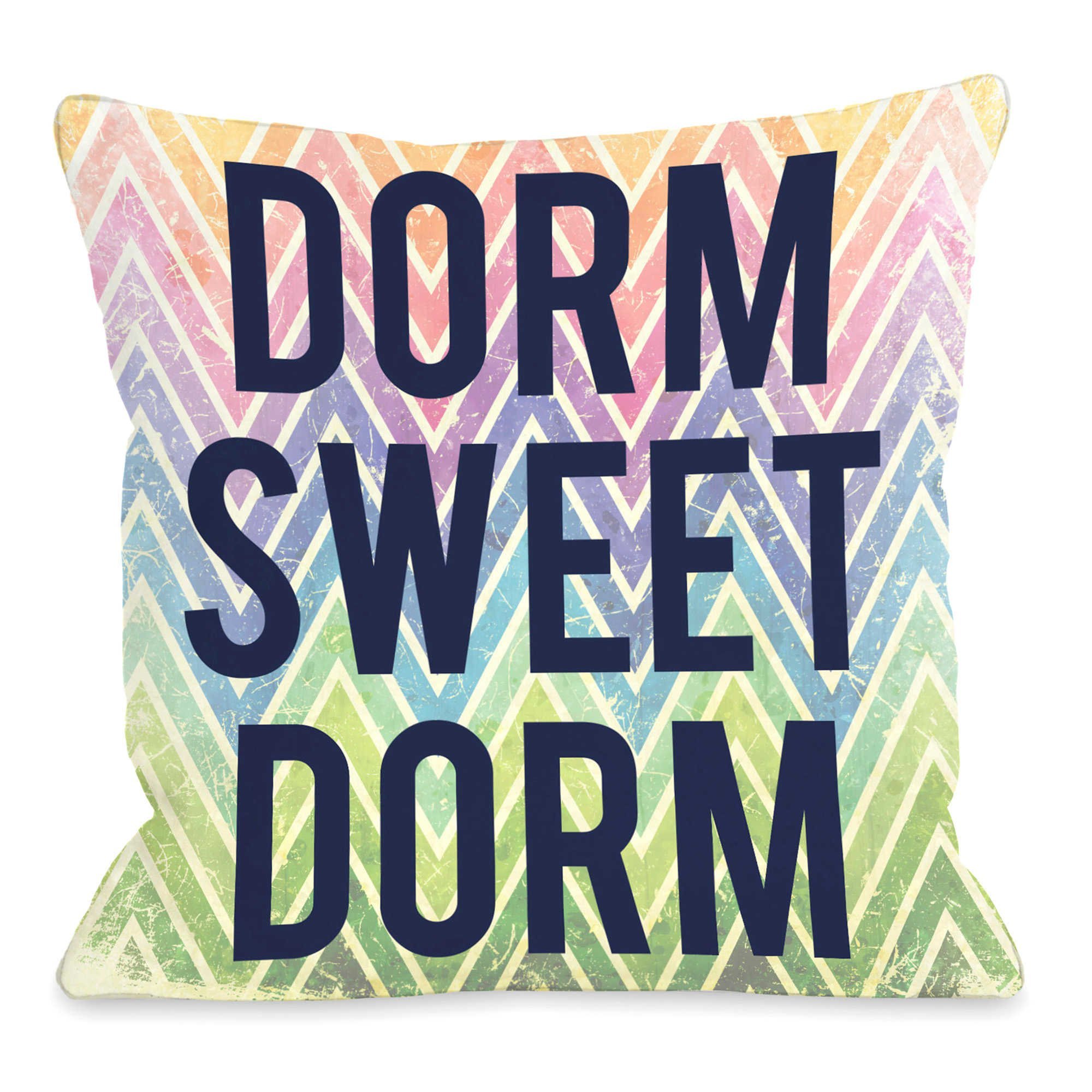 Decorate pillow for a dorm room