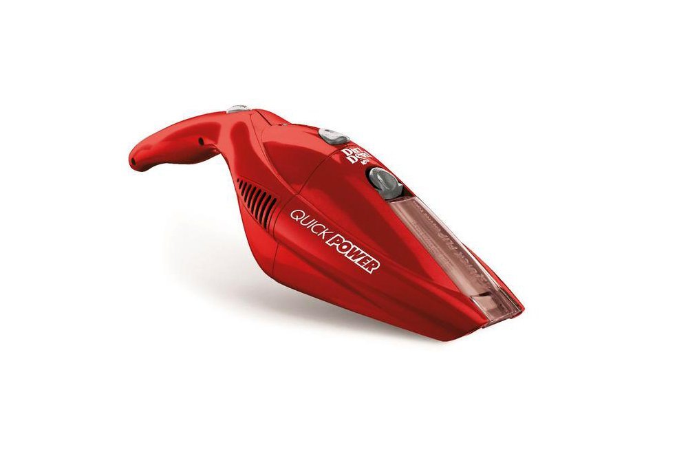 Red Dirt Devil cordless handheld vacuum