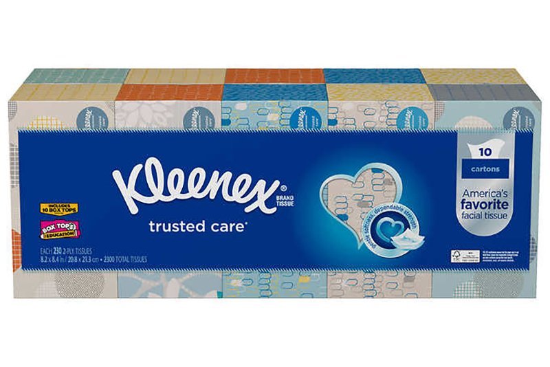Box of Kleenex tissues