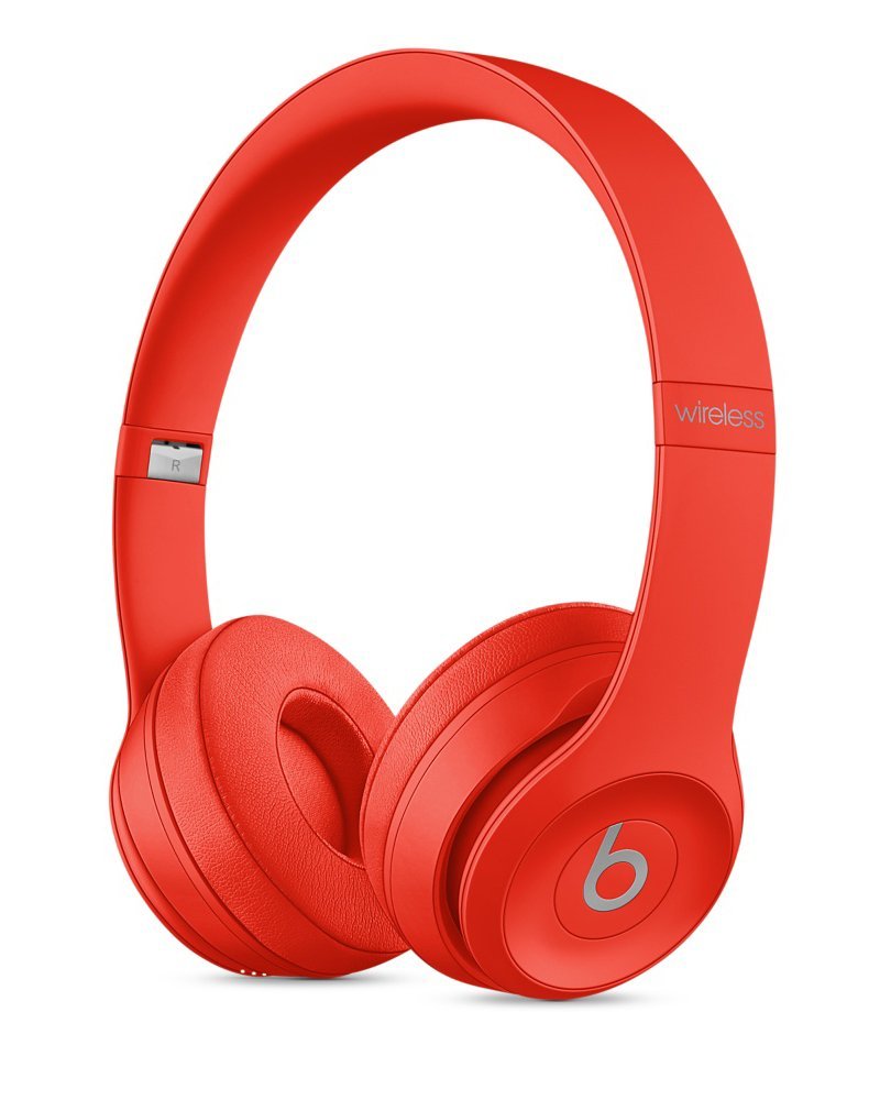 Red Beats headphones