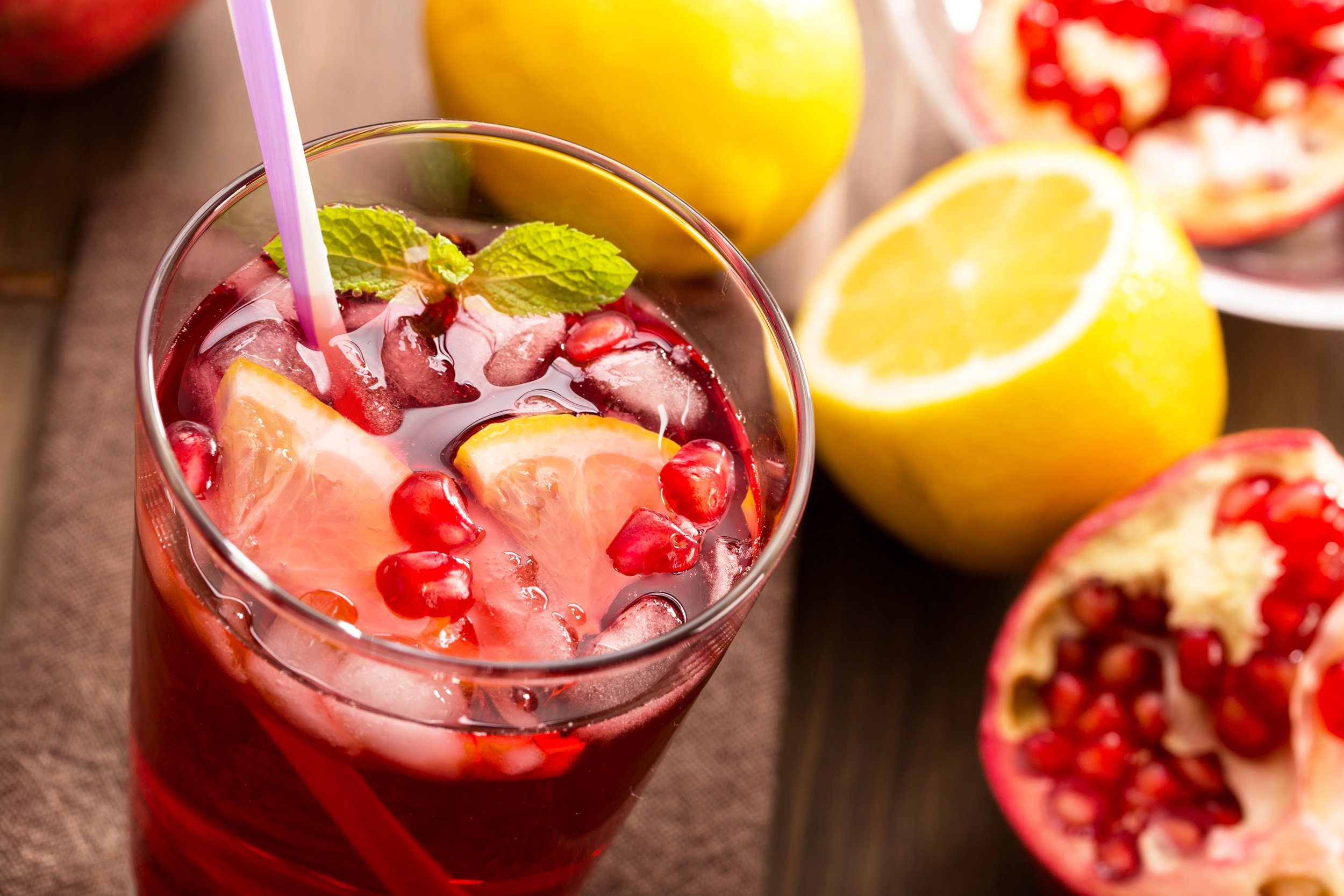 Pomegranate Lemonade