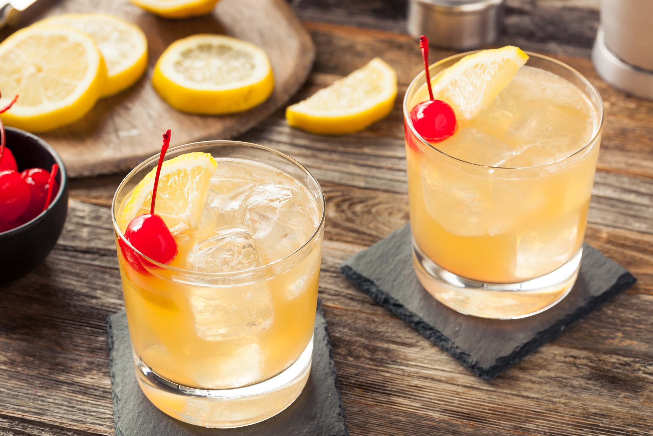 Bourbon Spiked Lemonade