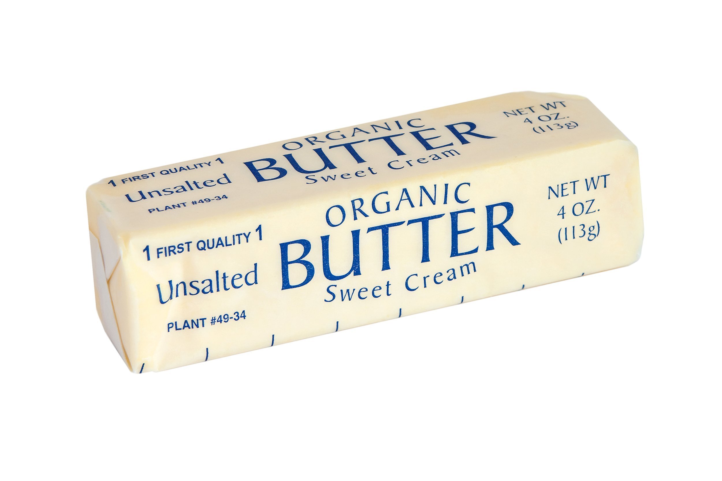 Stick of organic butter