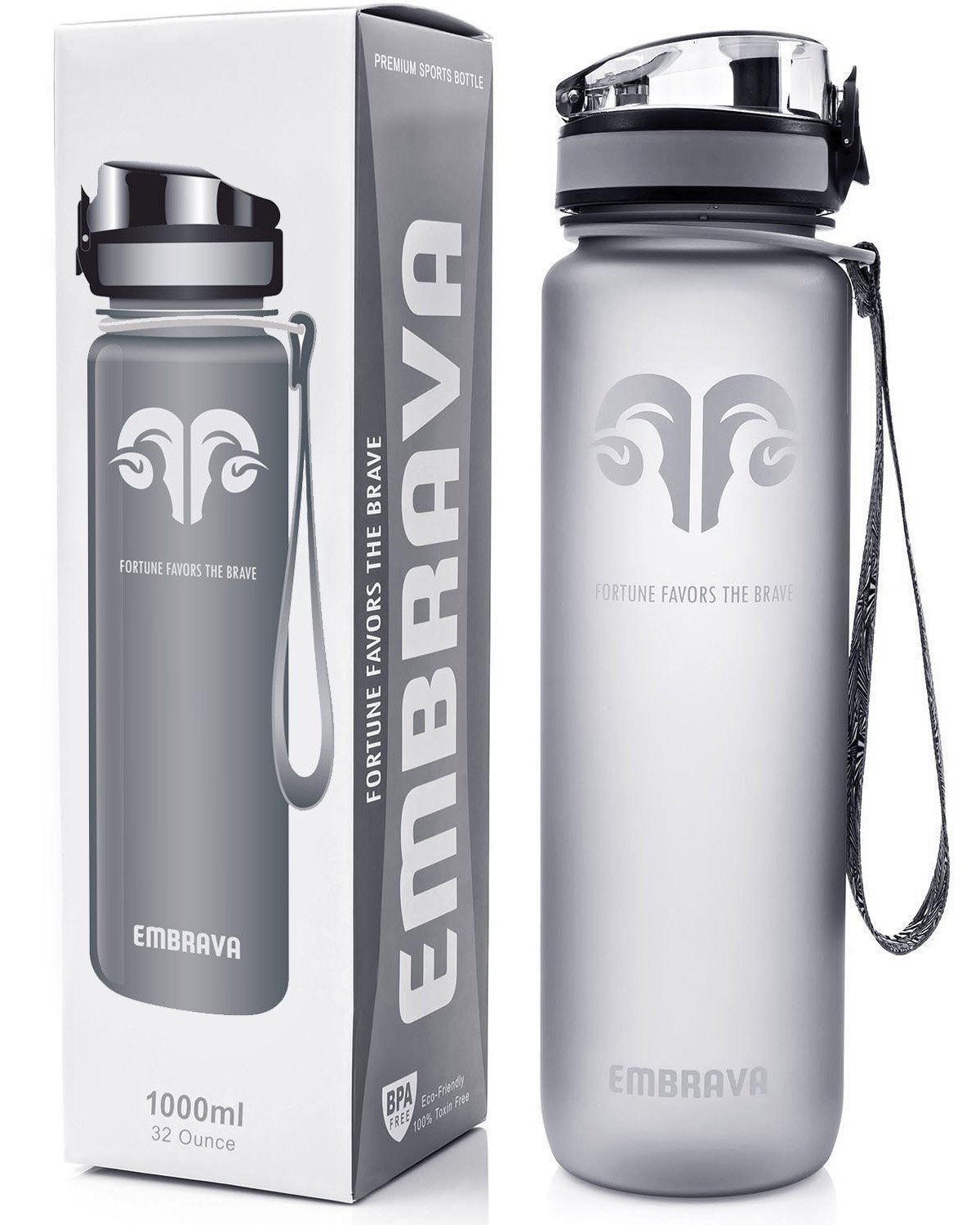 Embrava 32oz Sports Water Bottle