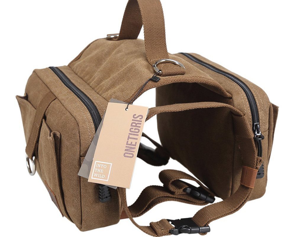 OneTigris Cotton Canvas Dog Pack