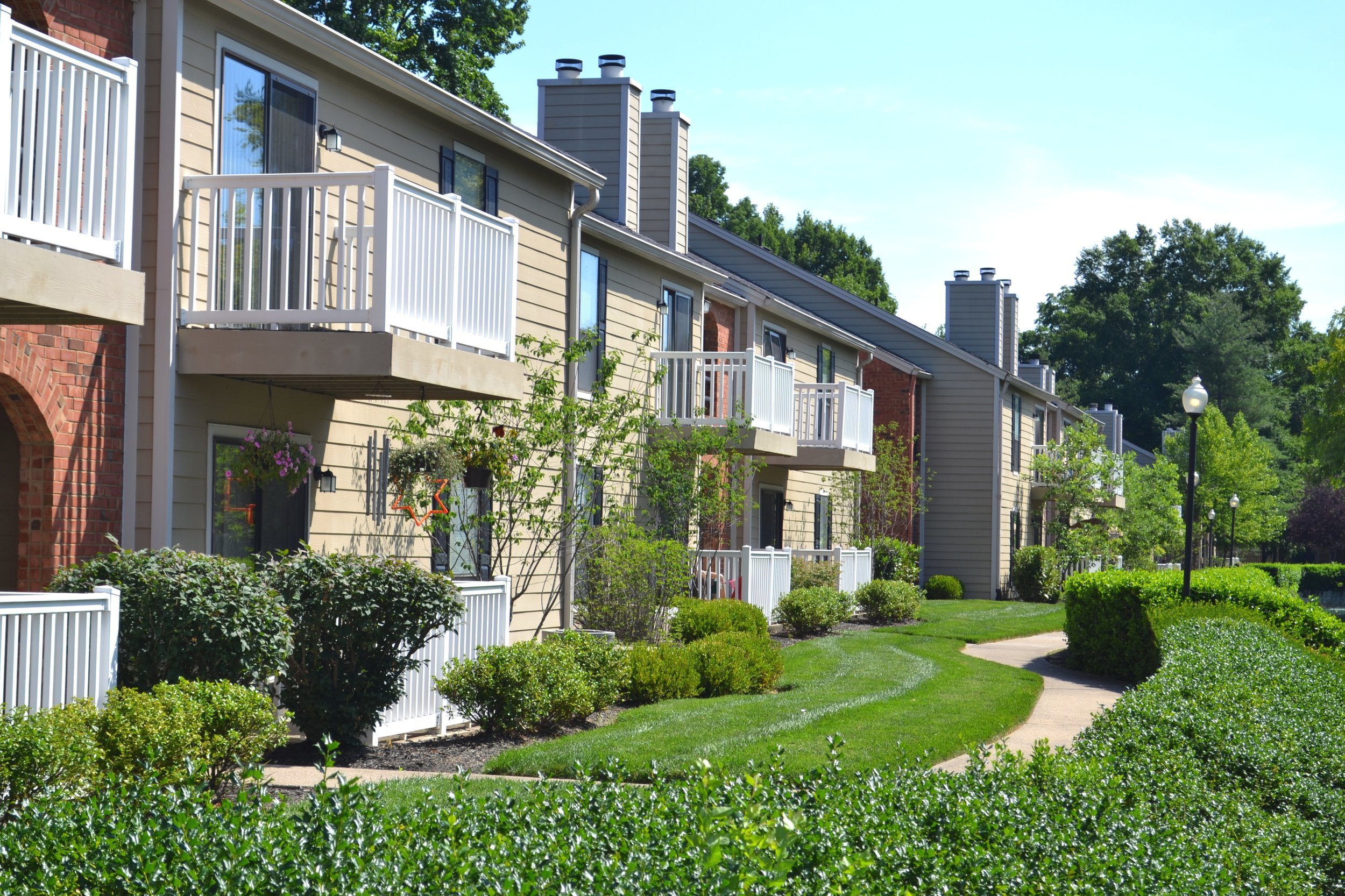 New apartment complex