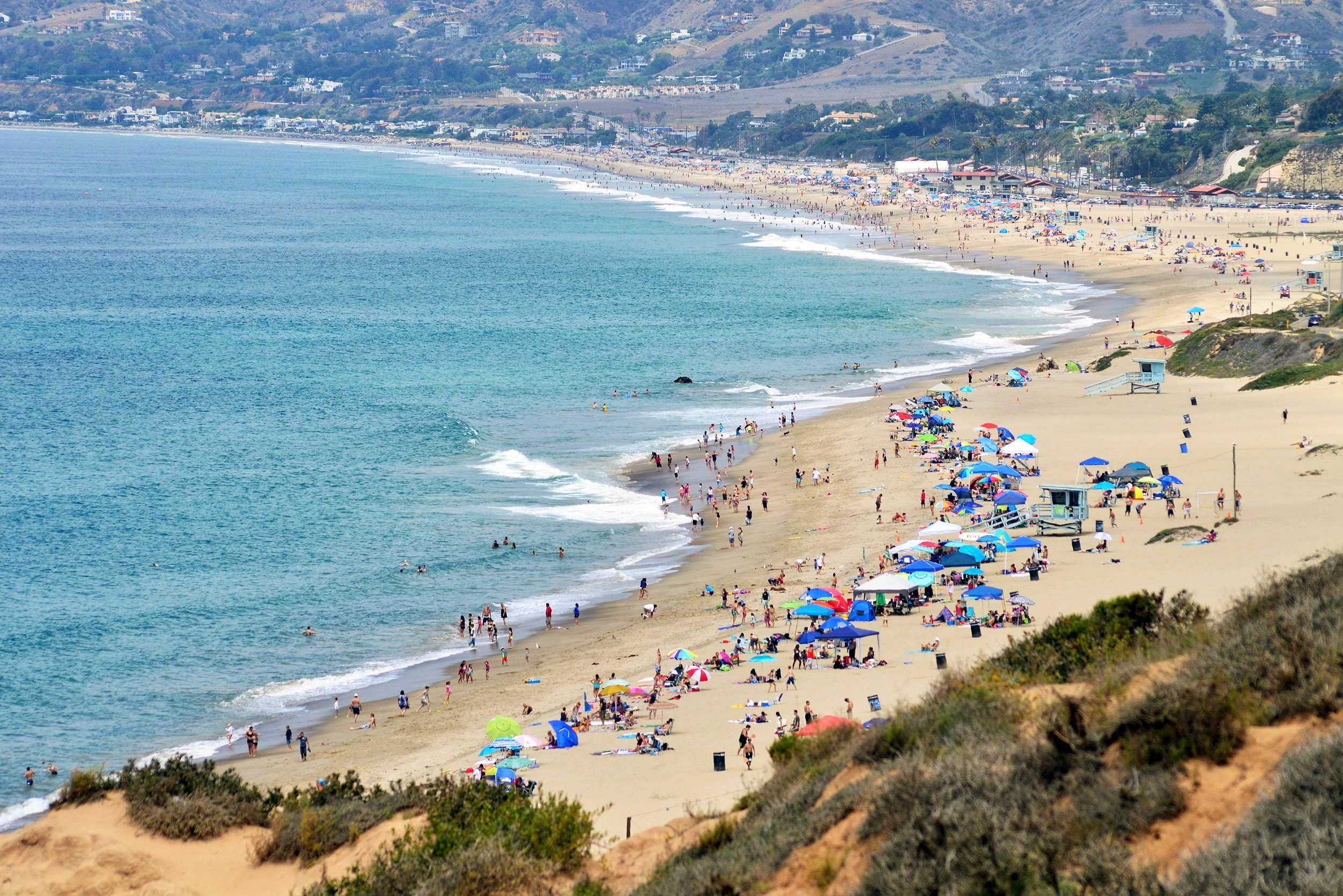 Zuma Beach in Malibu, Los Angeles, CA