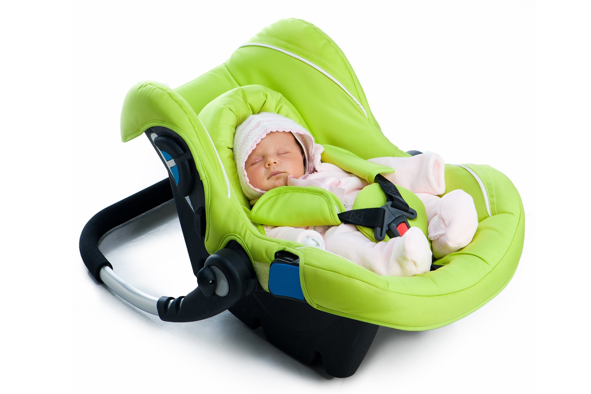 Baby in a car seat