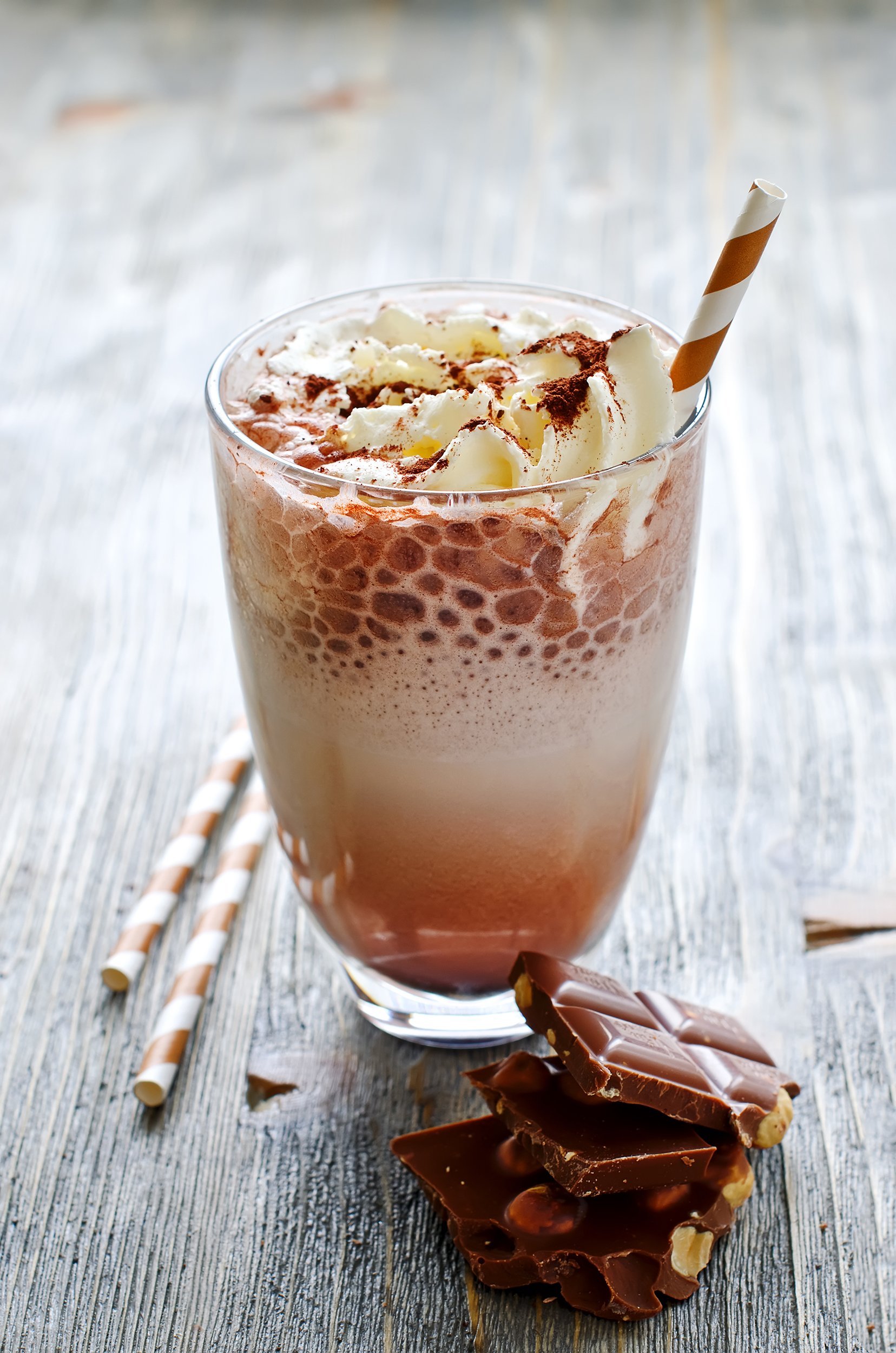 Boozy Chocolate-Hazelnut Milkshake