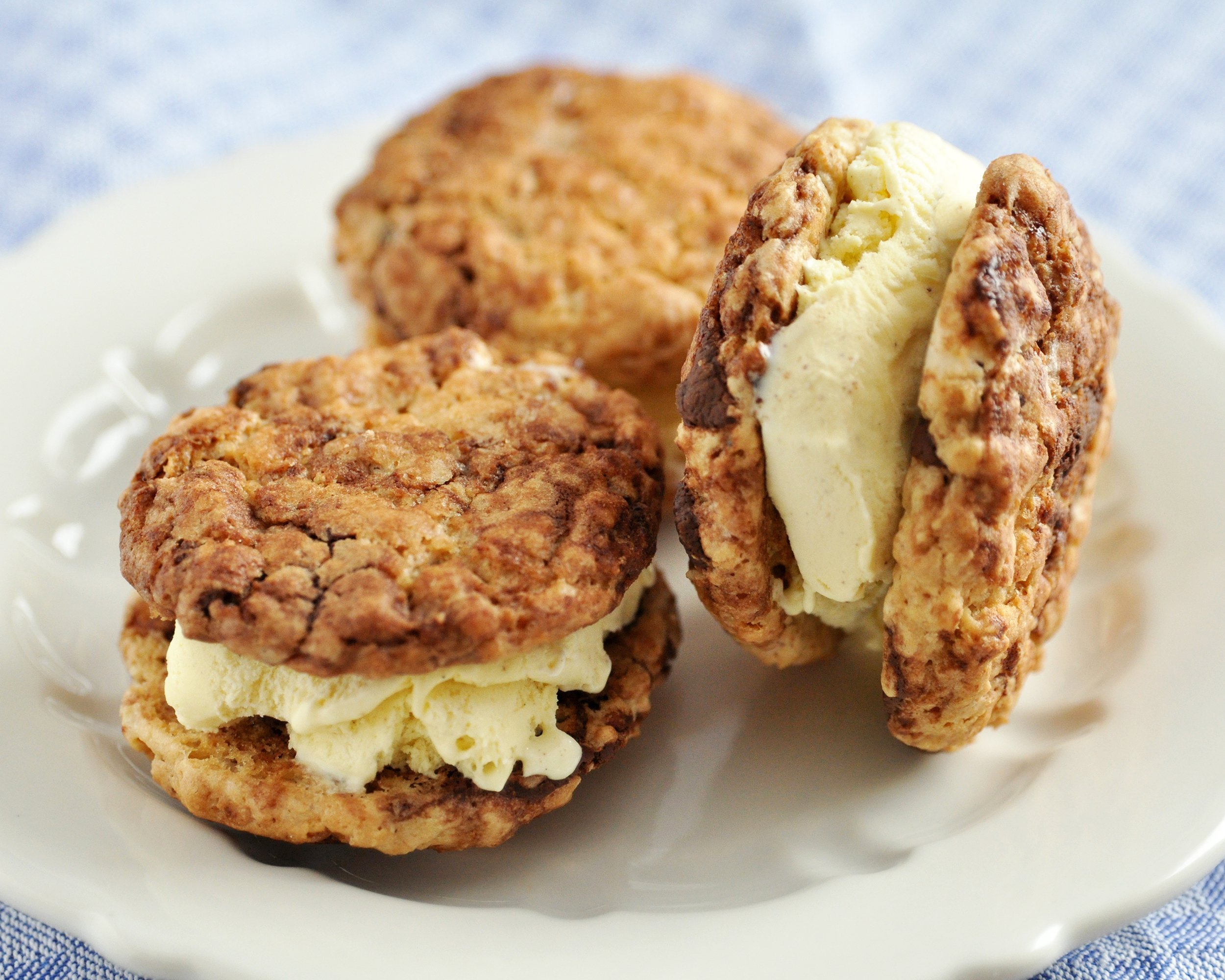 Peanut Ice Cream Sandwiches