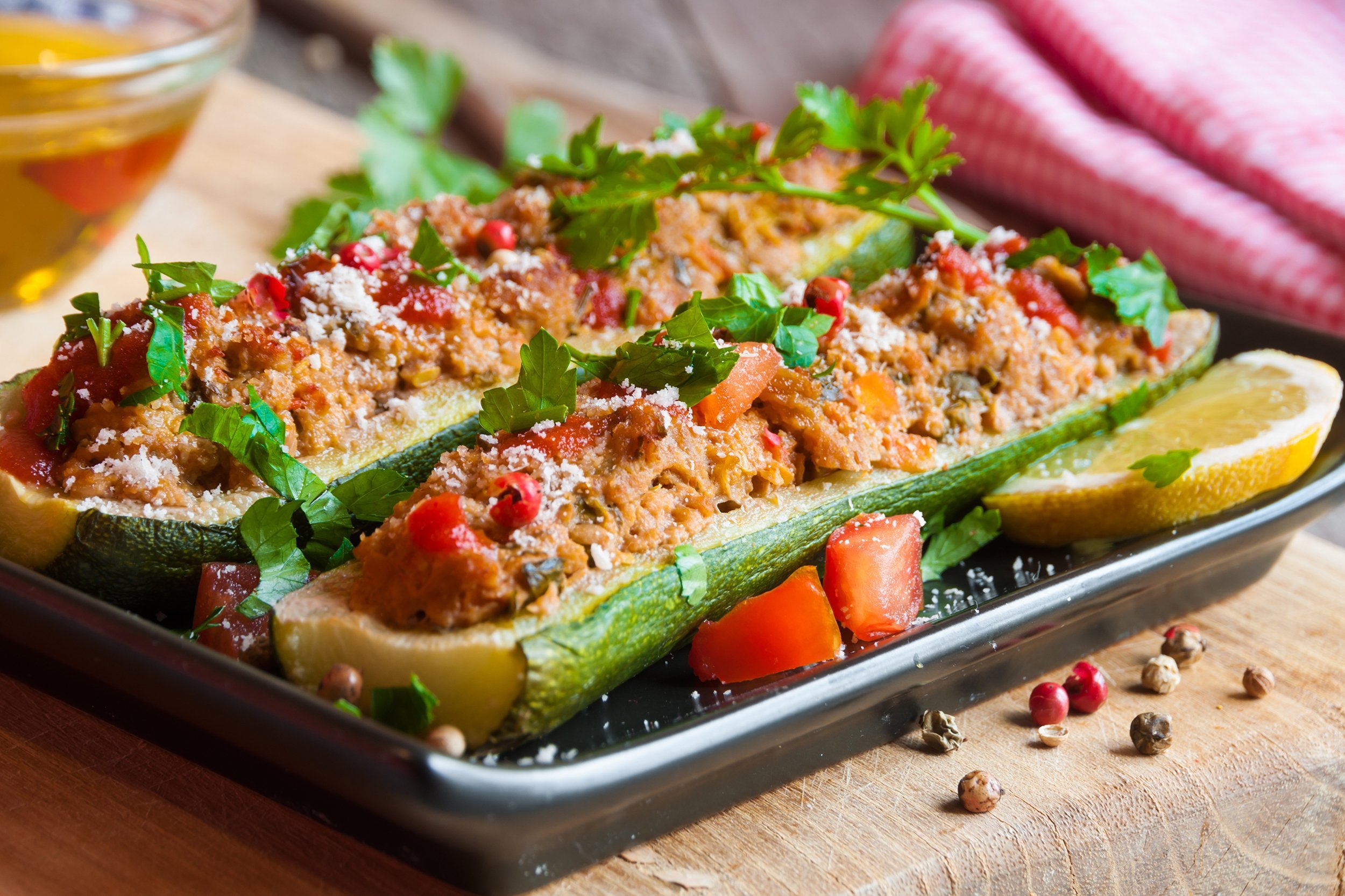 Stuffed Zucchini