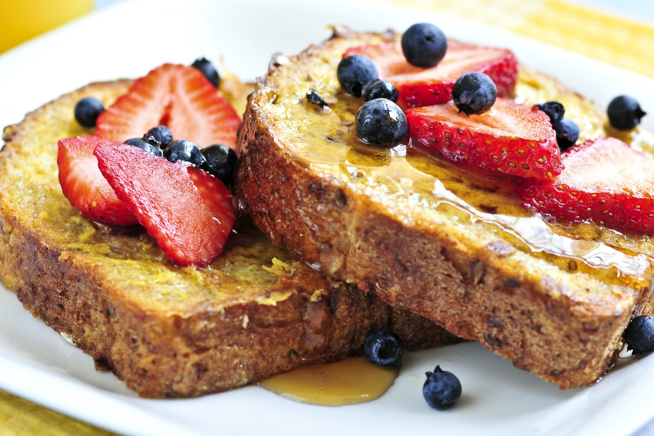 Triple Berry French Toast