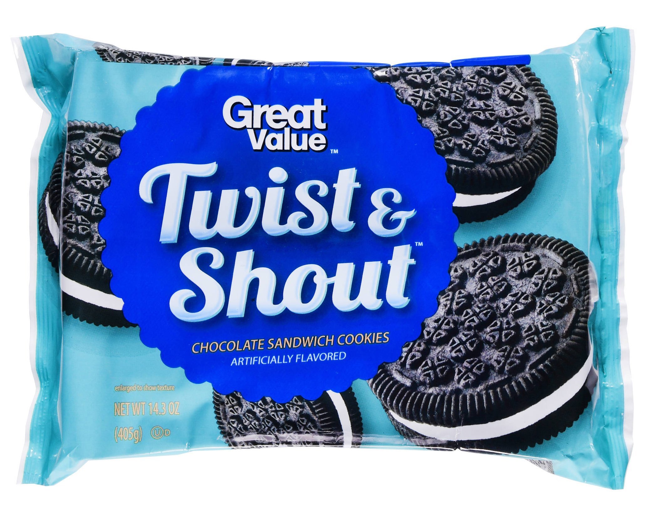 Great Value Twist & Shout Chocolate Sandwich Cookies