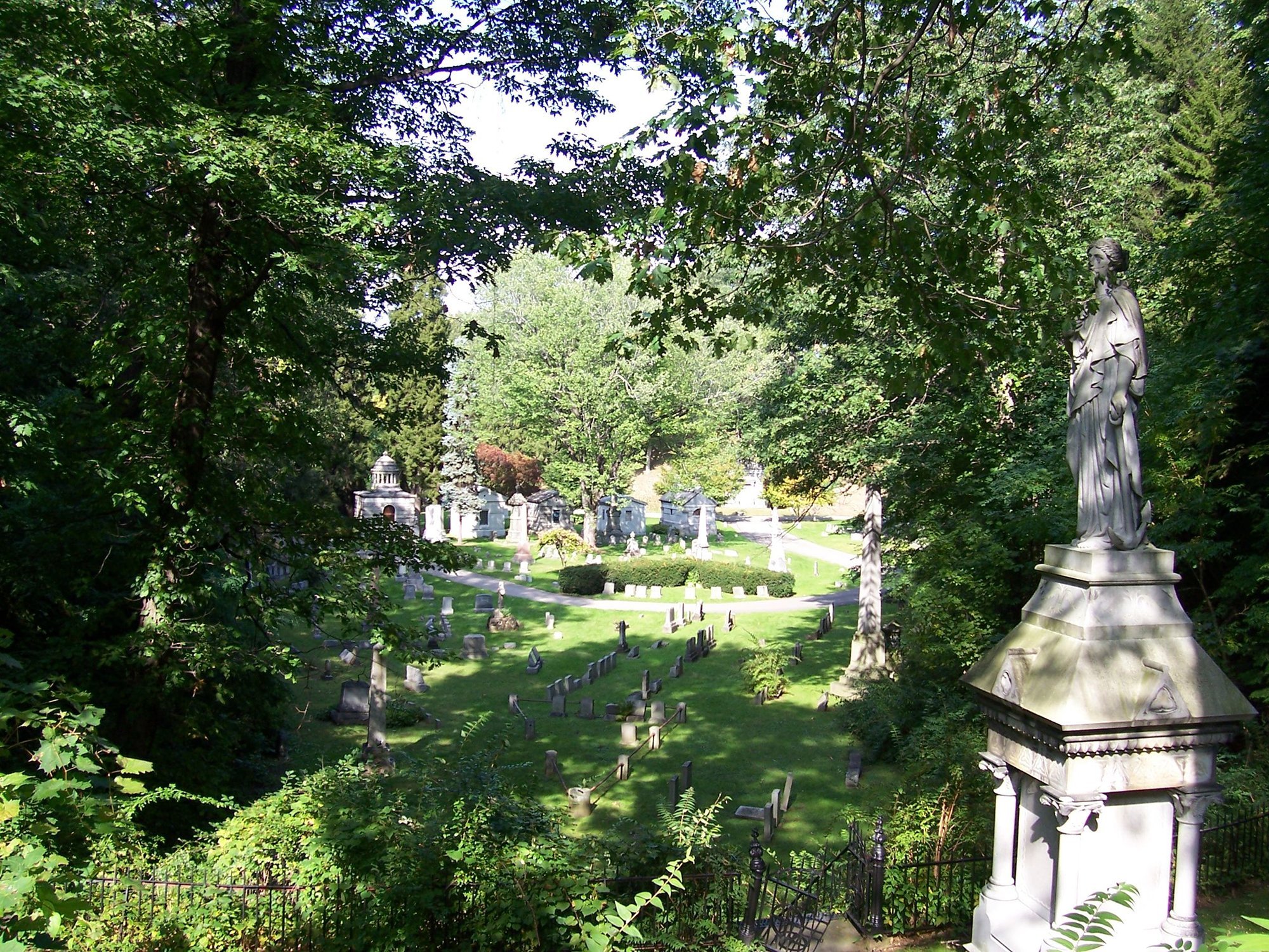 Mount Hope Cemetery in Rochester