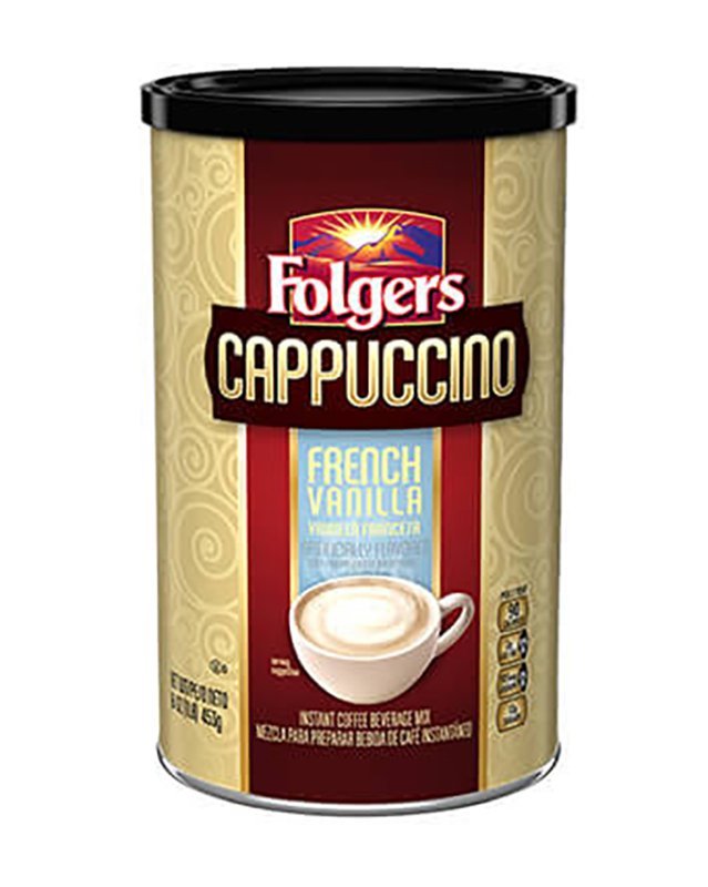 Folgers Cappuccino French Vanilla Beverage Mix
