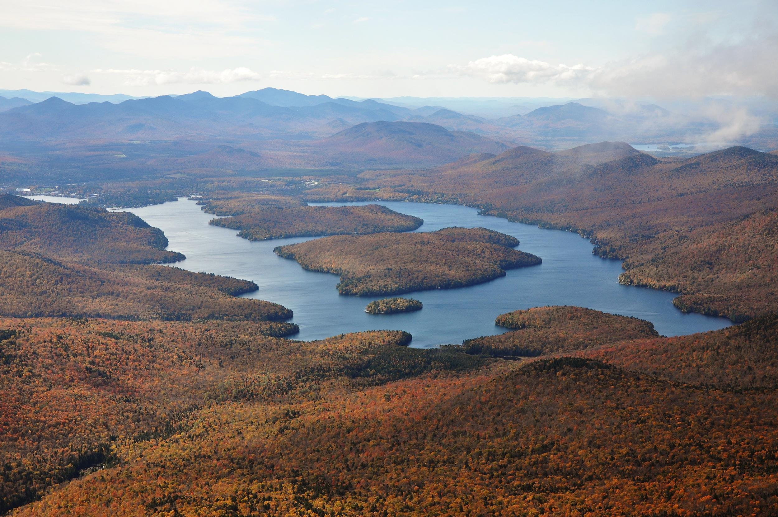 FALL COLORS IN LAKE PLACID