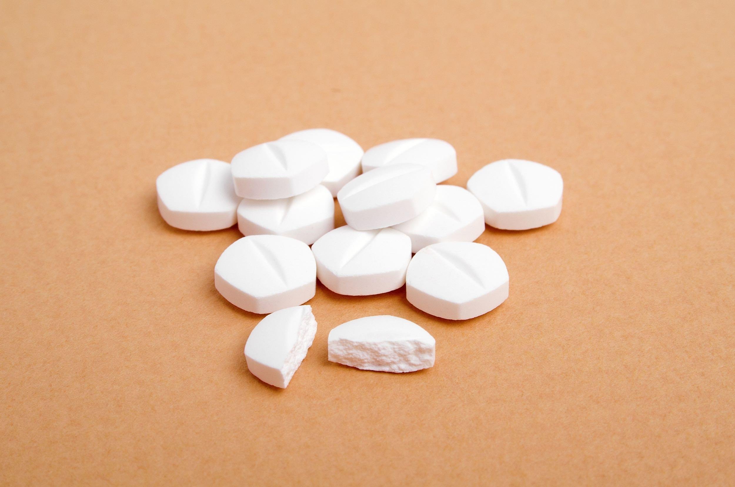 white pills