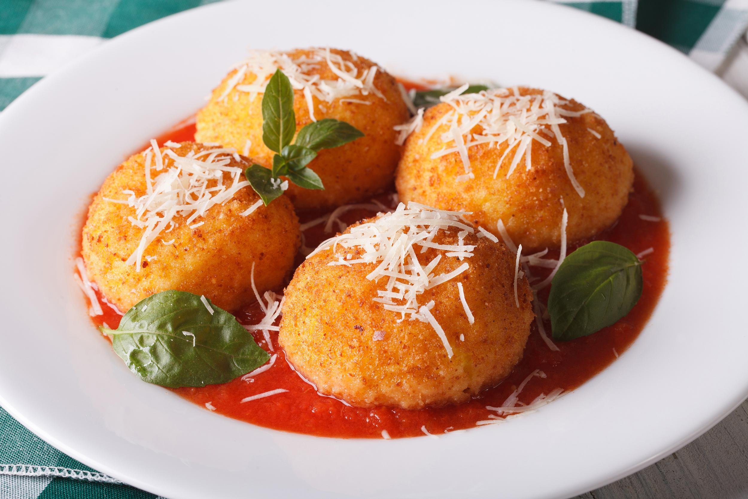 Arancini or Rice Cakes