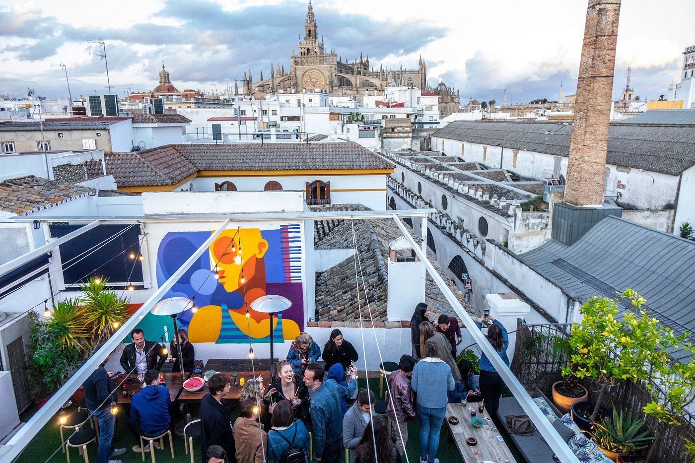 La Banda Rooftop Hostel, Seville, Spain