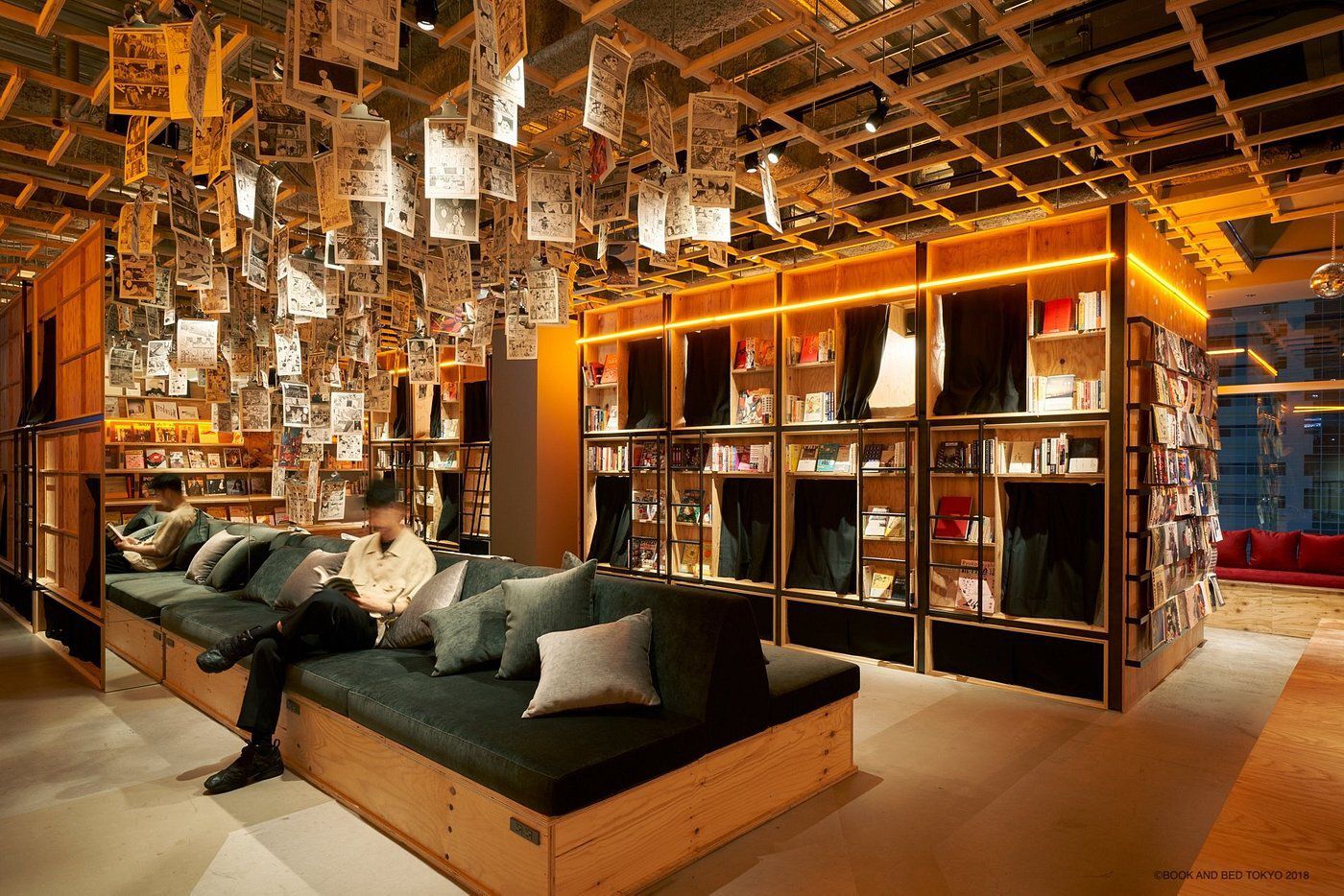 Book and Bed, Tokyo, Japan