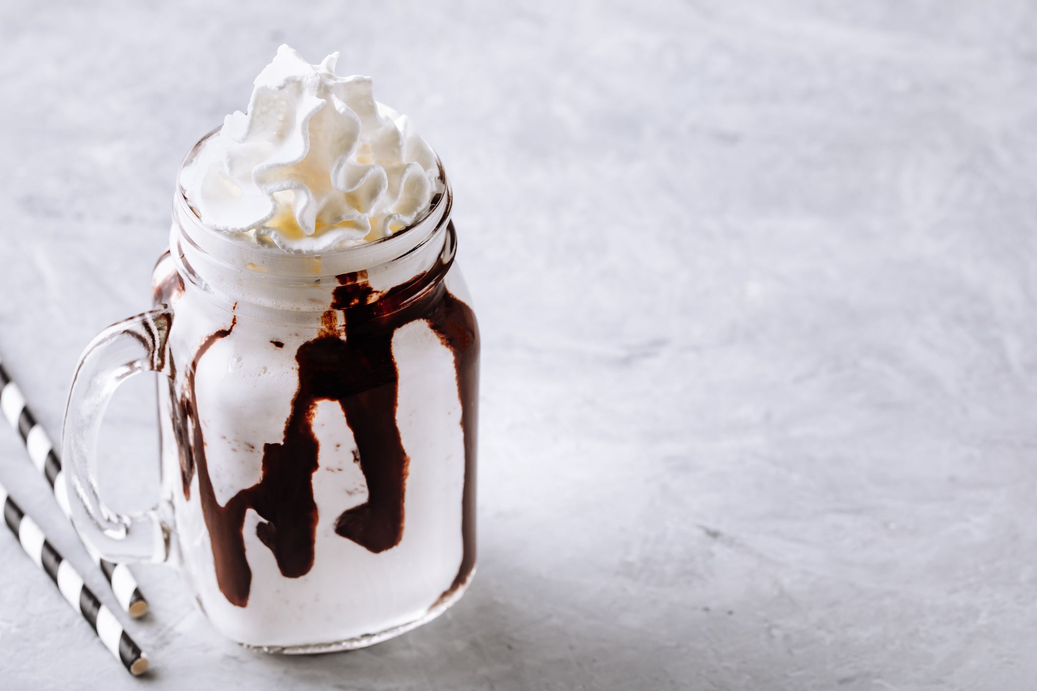 Hot Fudge Bourbon Milkshake