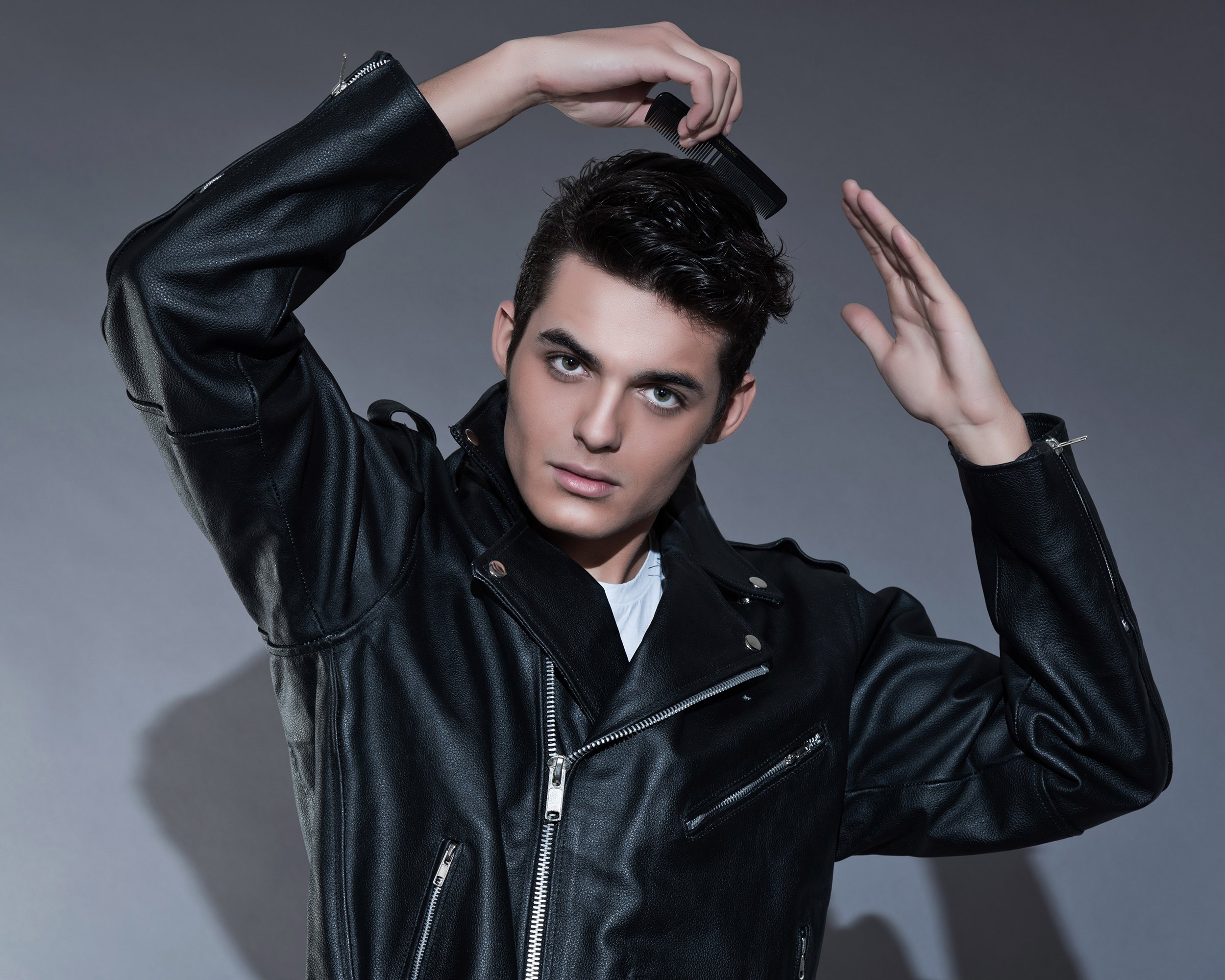 retro rock and roll 50s fashion man