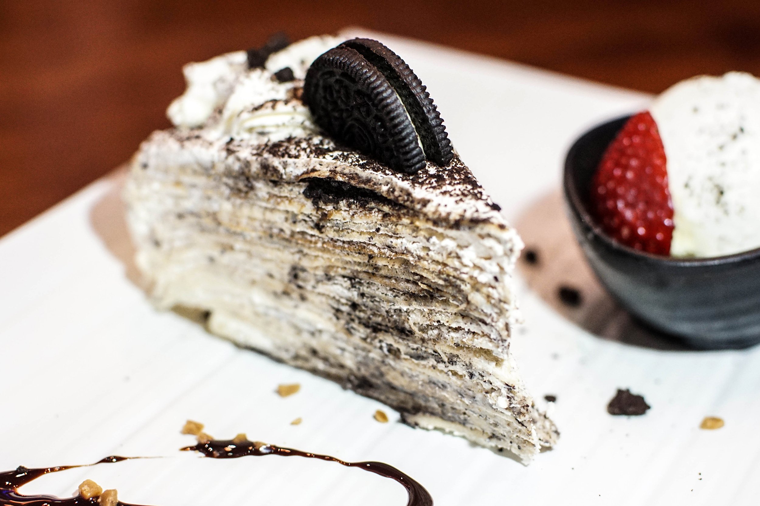 Oreo crepe cake