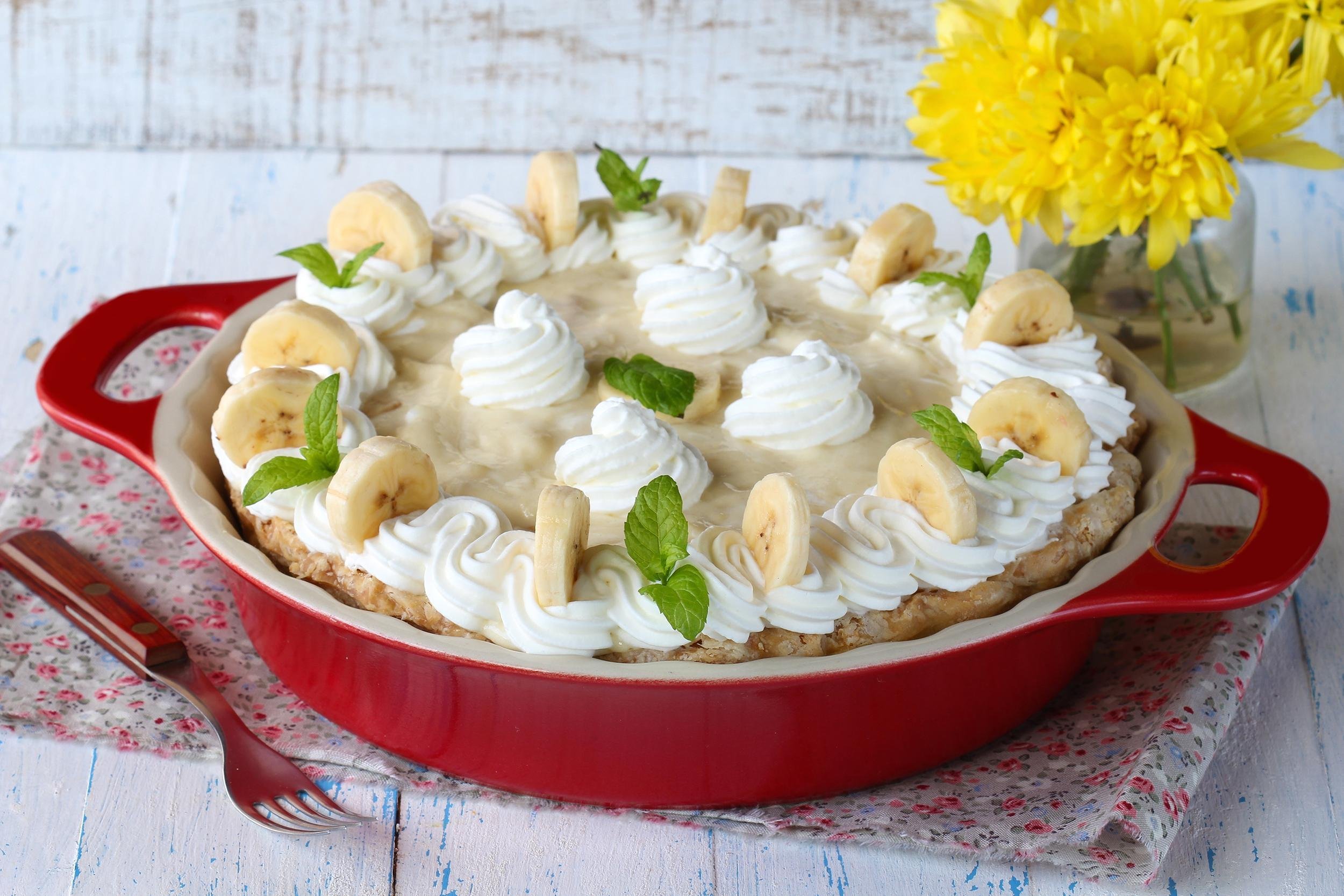 Banana Whipped Cream Pie