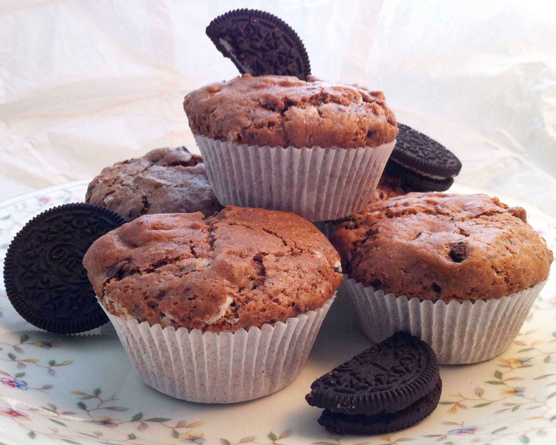 Oreo muffins