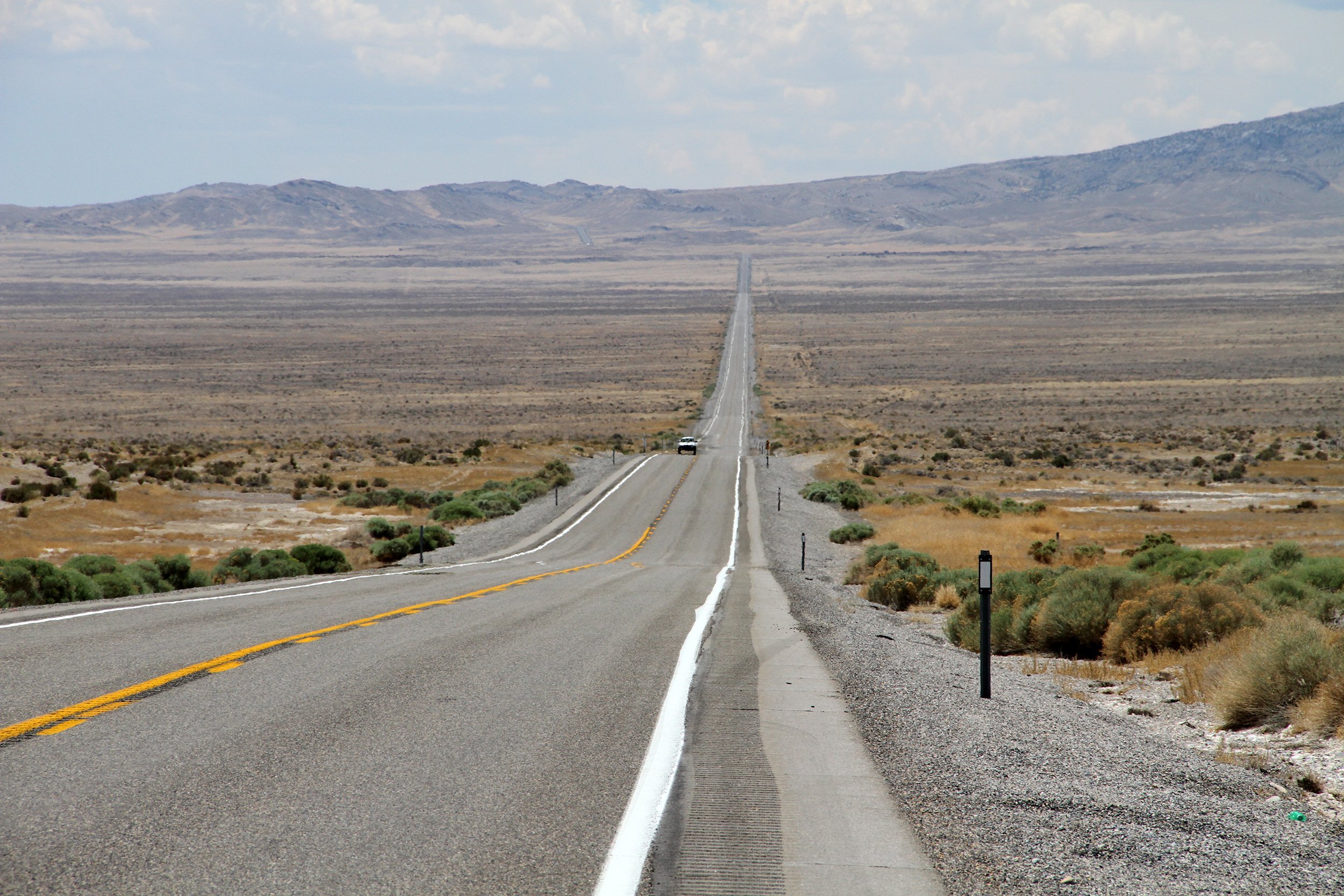 The Loneliest Road in Nevada