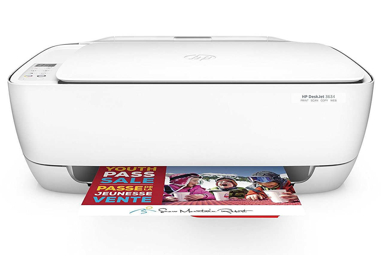 HP DeskJet 3634 All-in-One Inkjet Printer