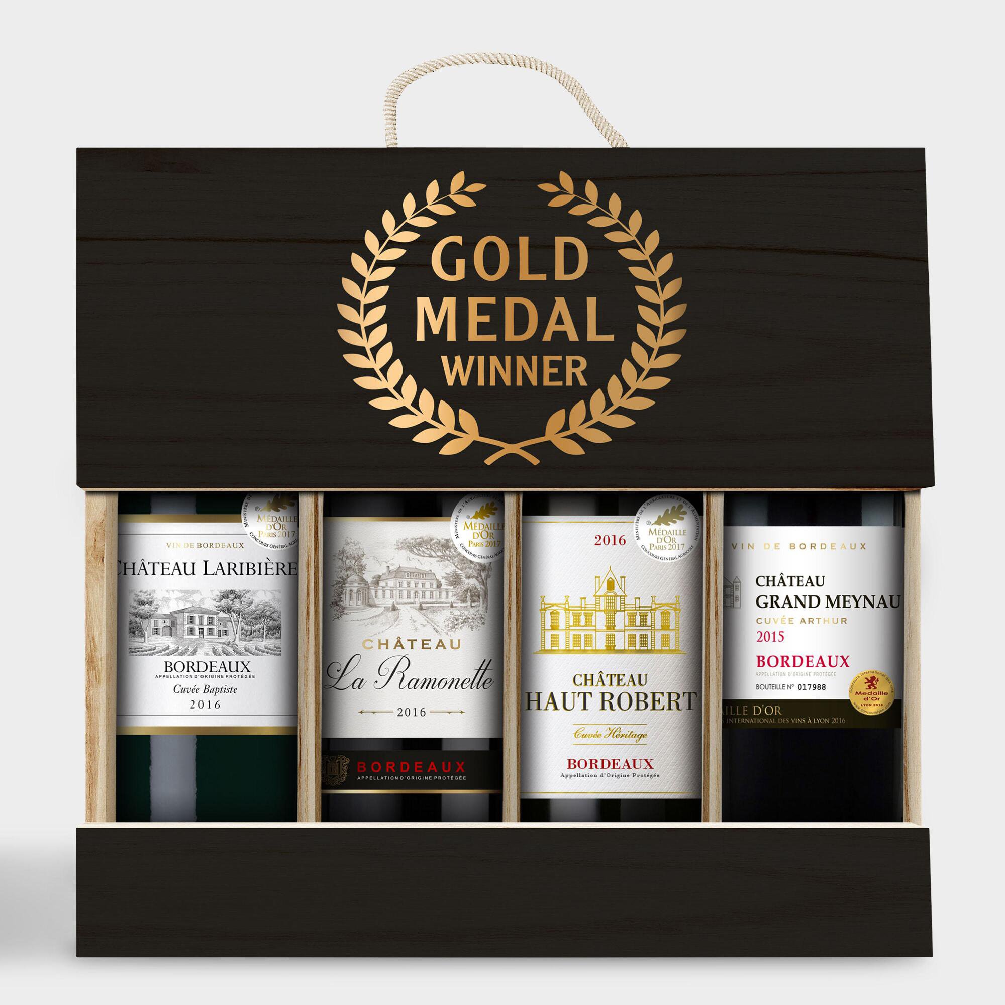 Gold Medal Bordeaux Wine Set