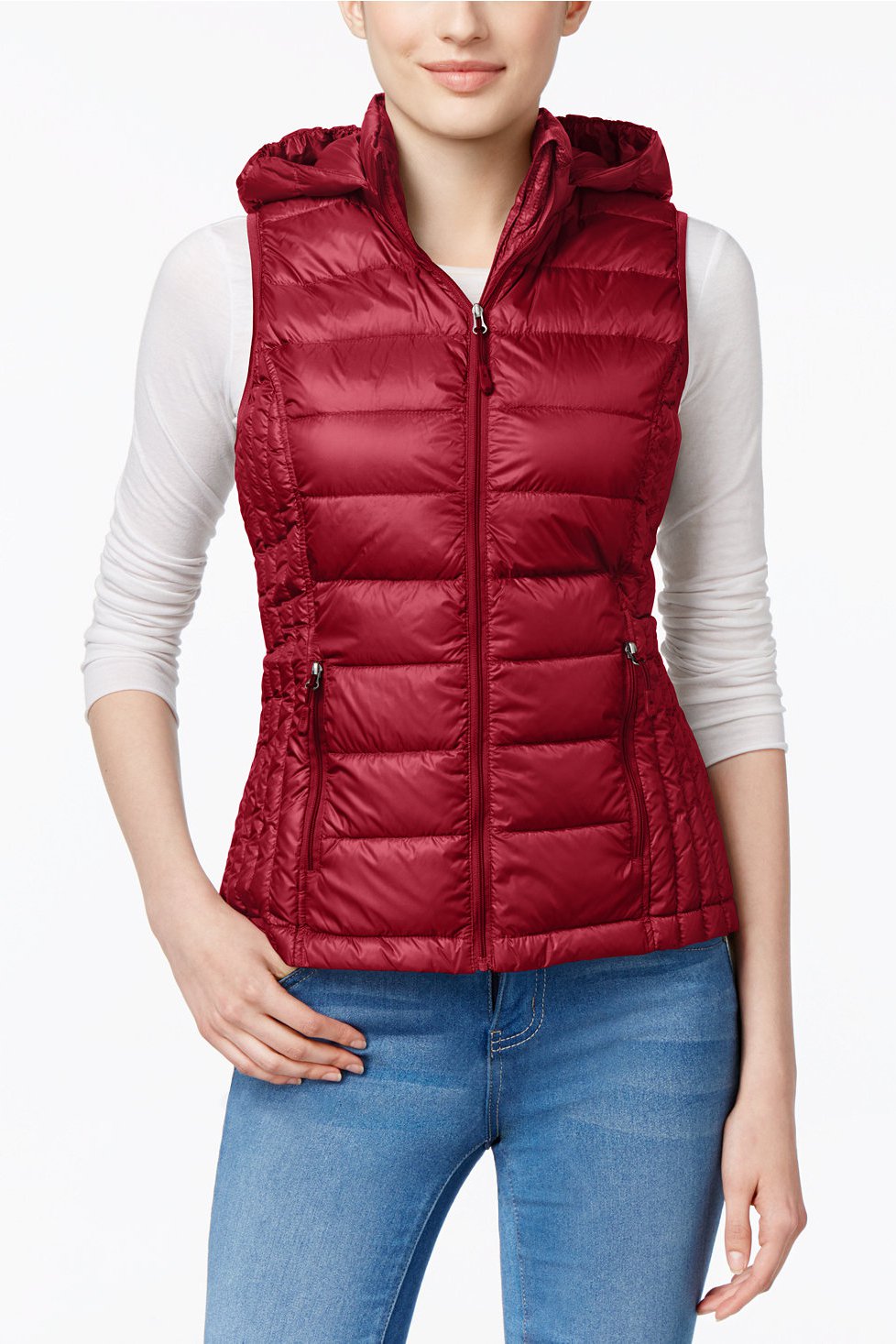 32 Degrees Hooded Puffer Vest