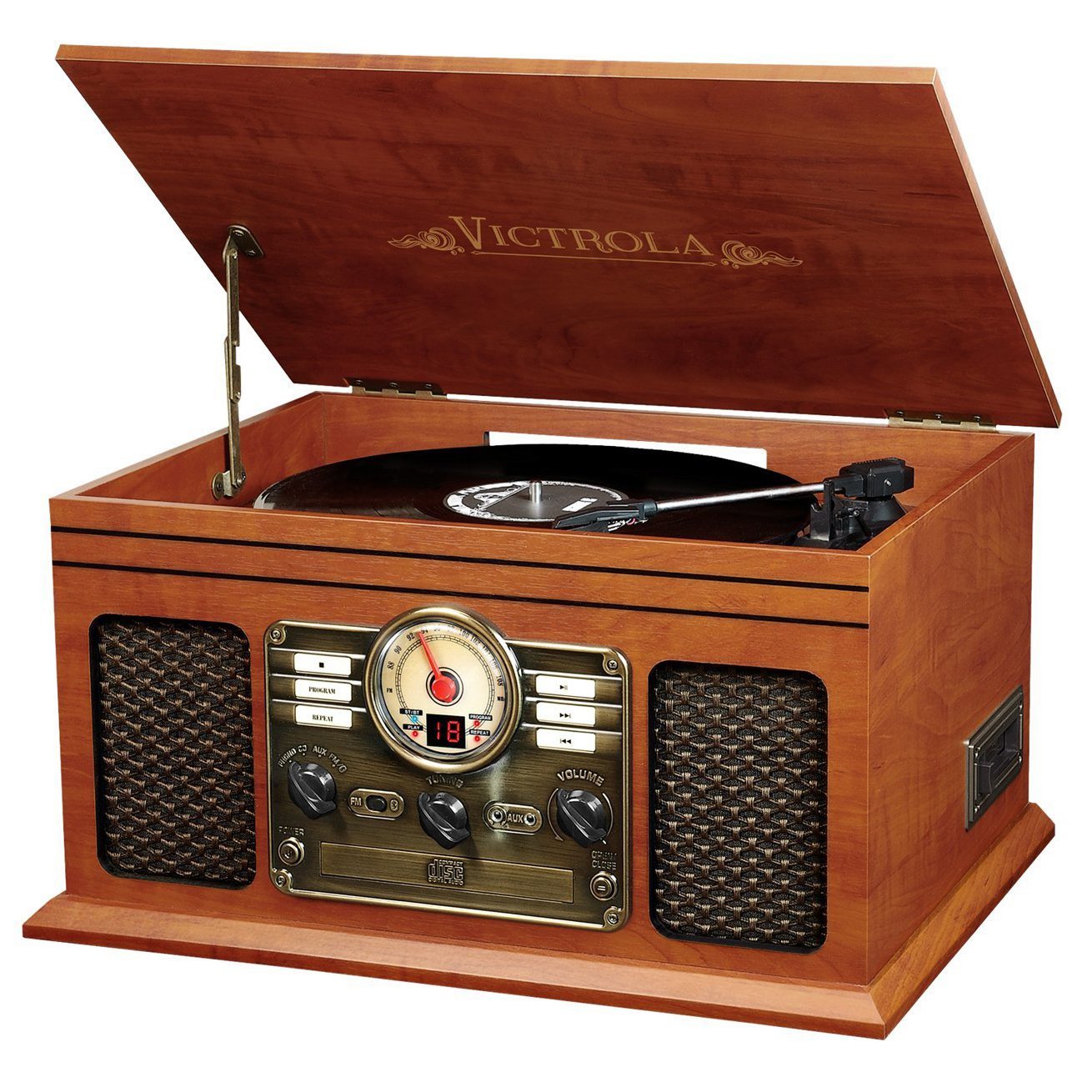 Victrola 6-In-1 Nostalgic Classic Turntable with Bluetooth