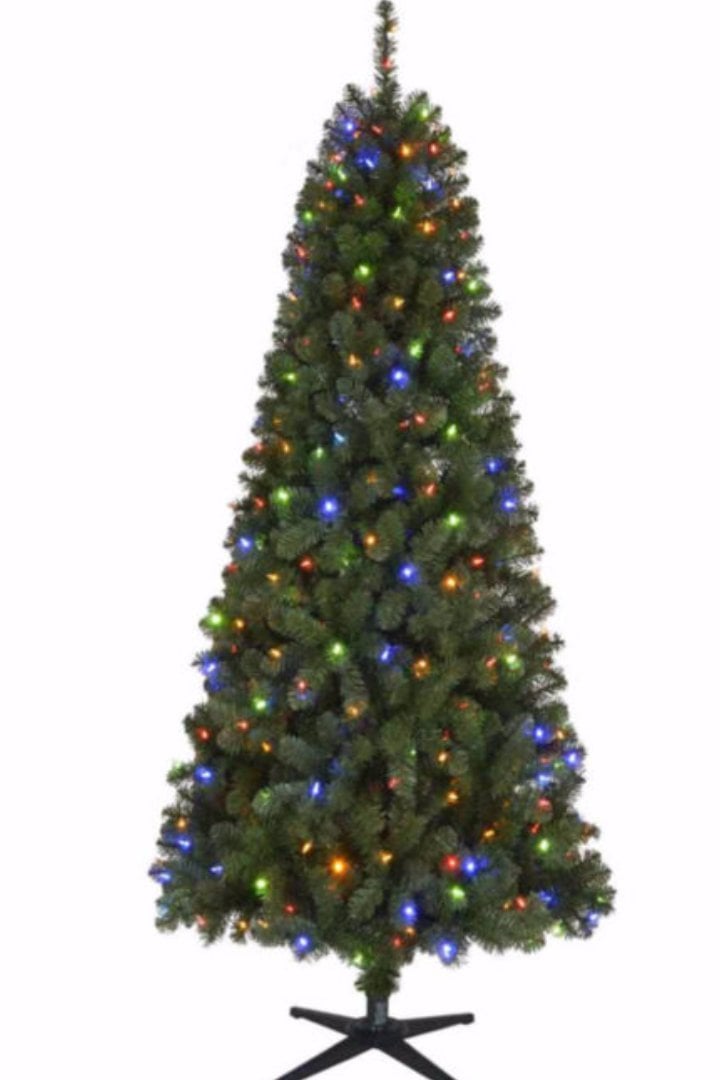7-Foot Pre-Lit Christmas Tree