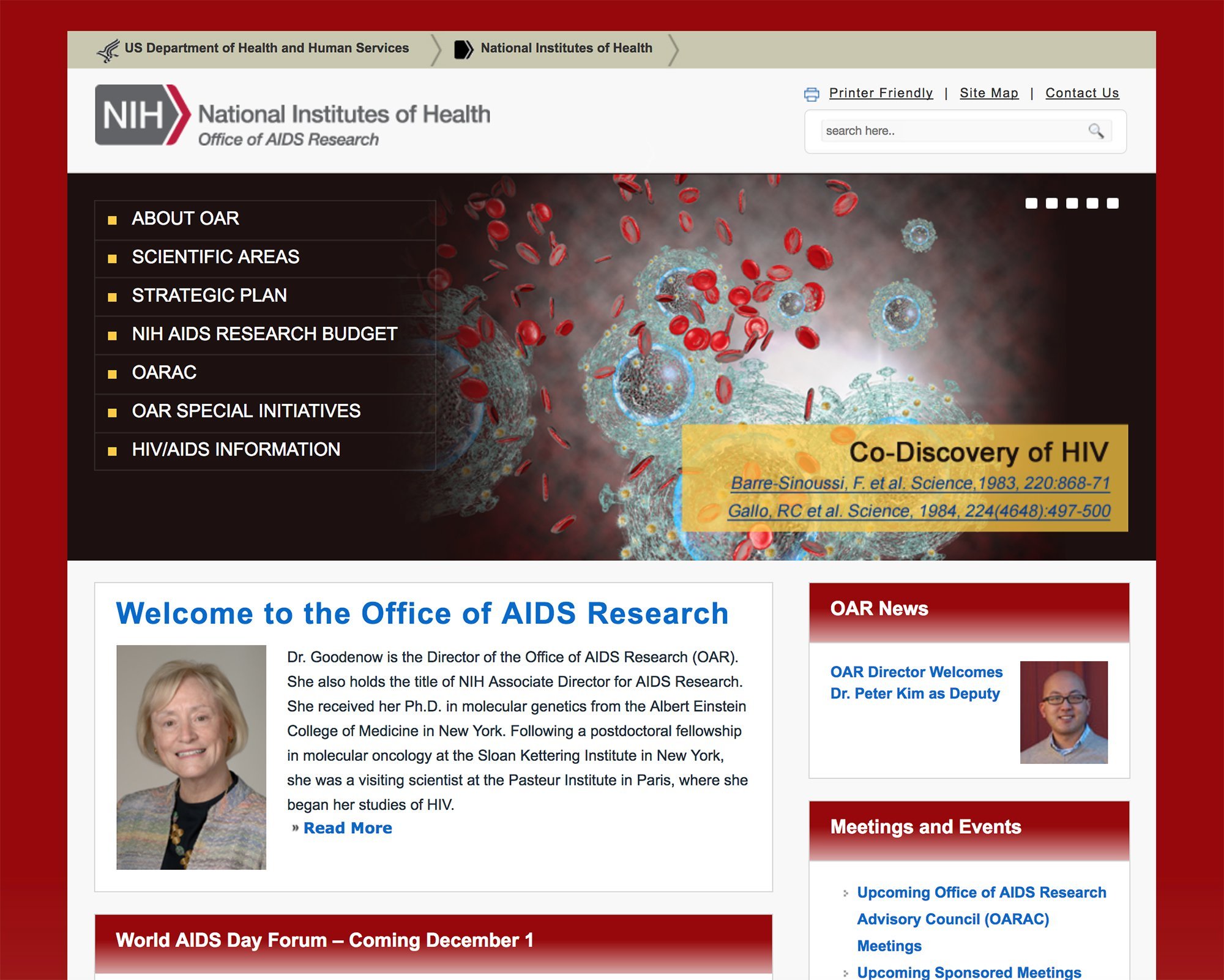 The Office of AIDS Research
