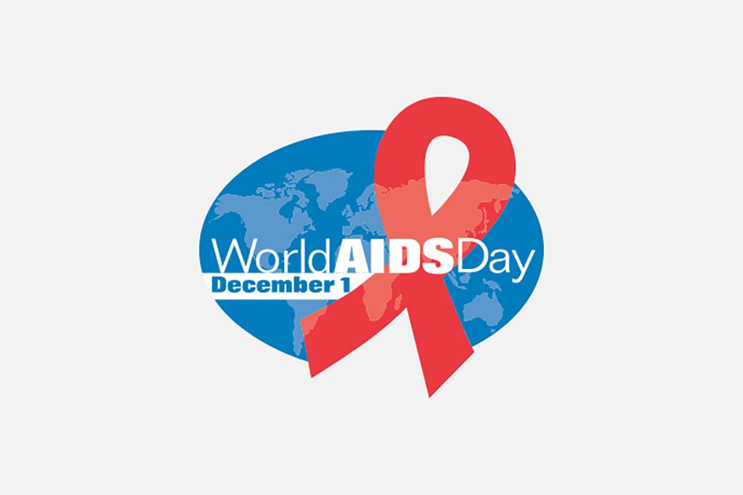 World Aids Day badge
