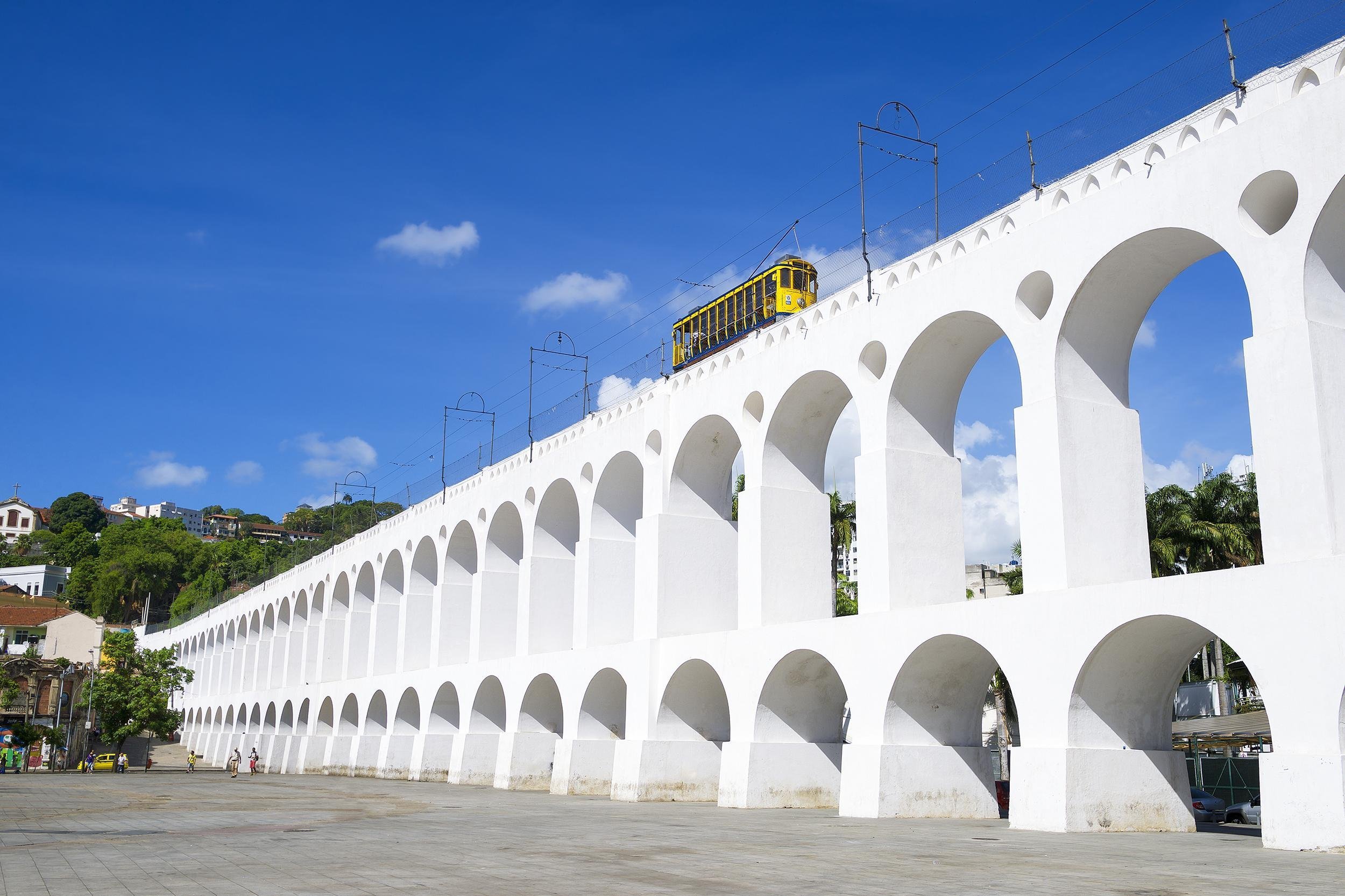 Arcos da Lapa in Centro of Rio de Janeiro Brazil