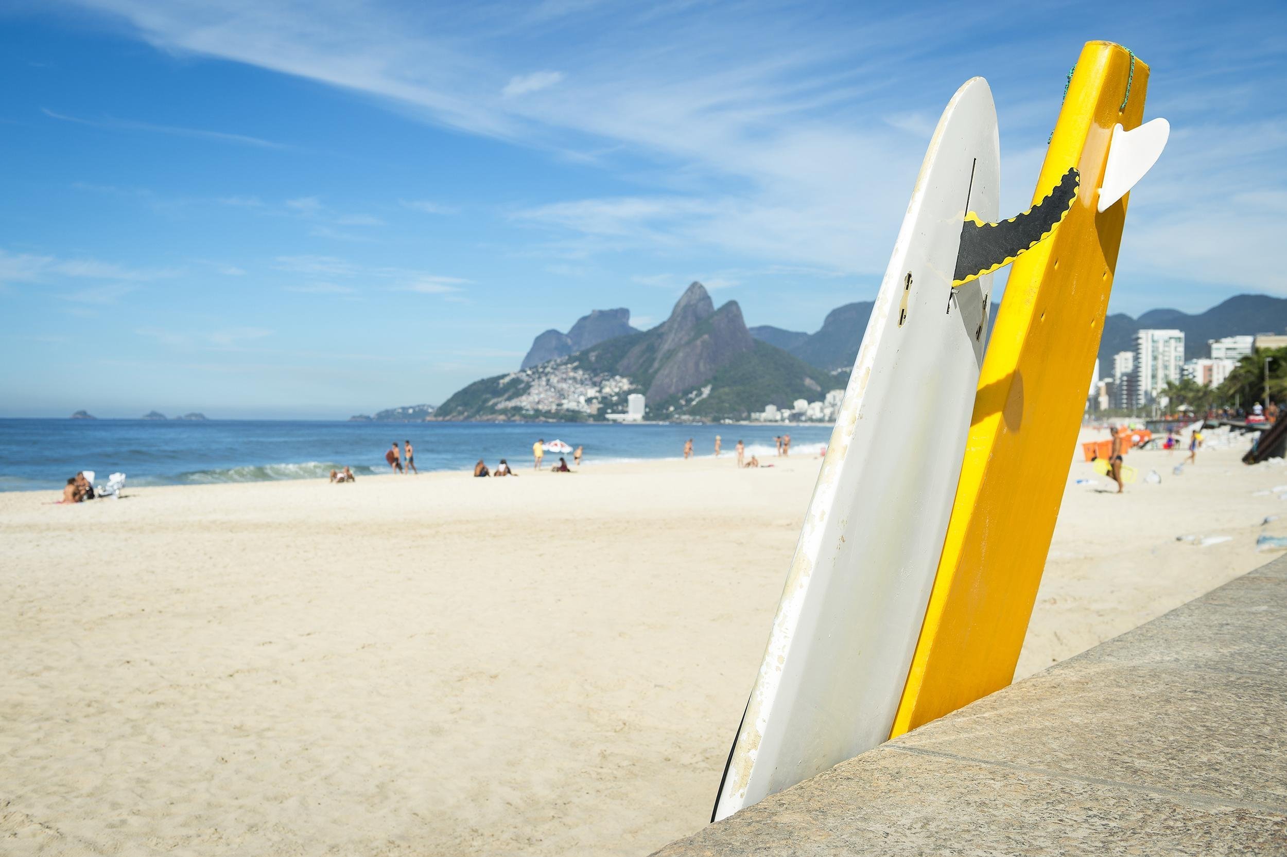 Arpoador at Ipanema Beach, Rio de Janeiro, Brazil