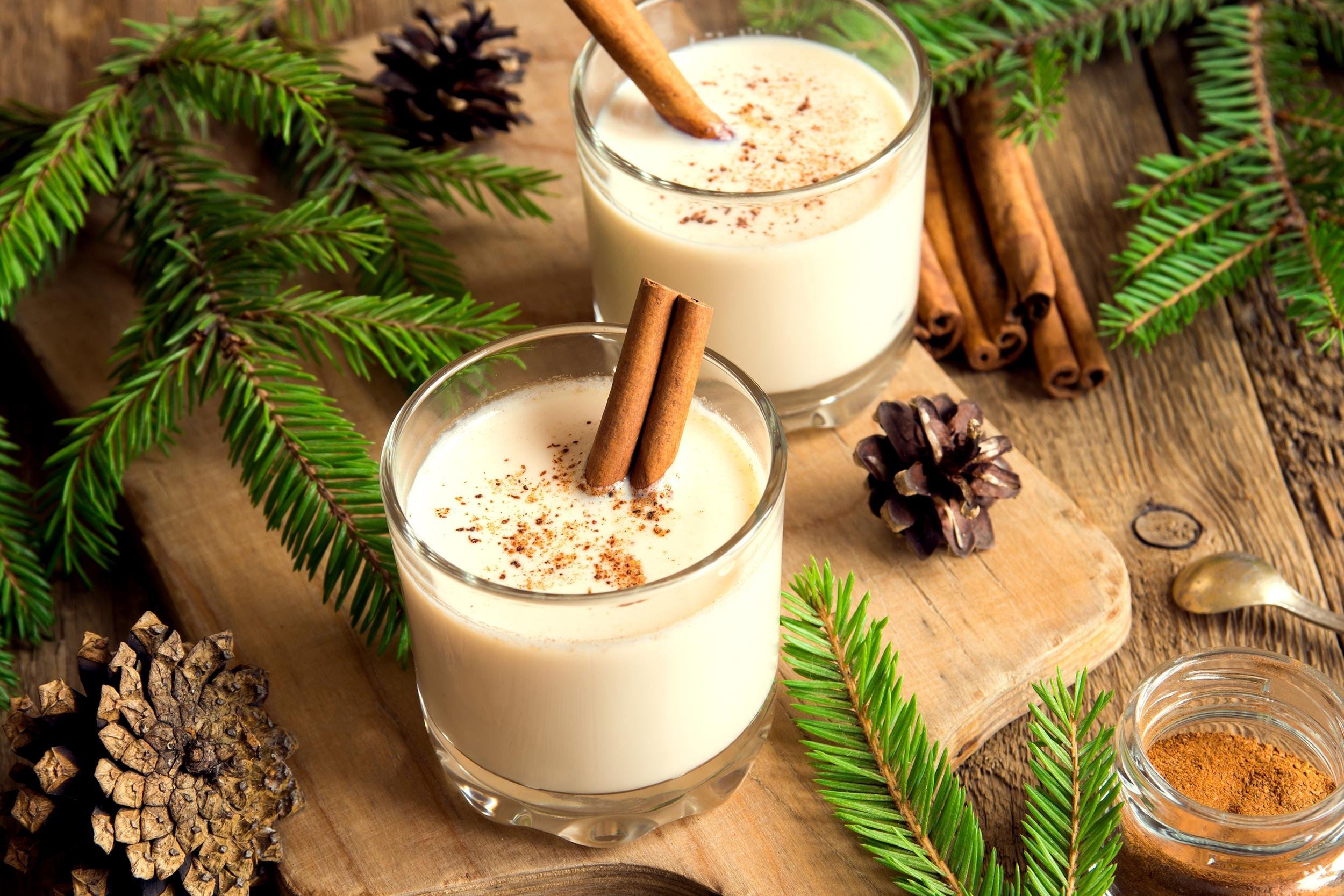 Low-Fat Homemade Eggnog