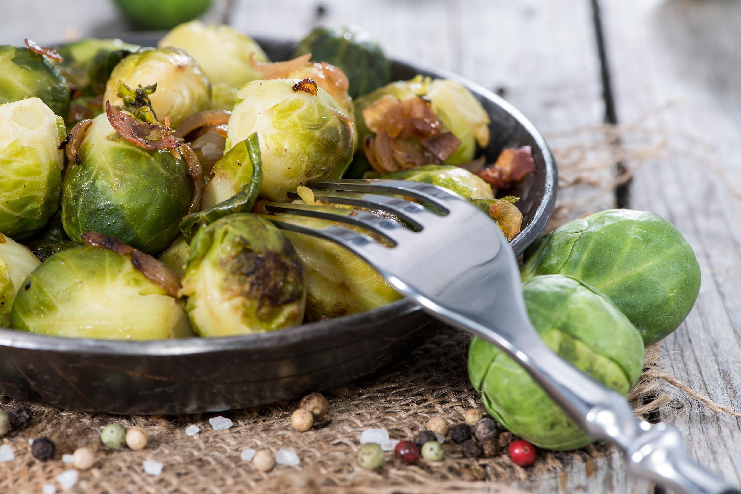 Thyme-Braised Brussels Sprouts