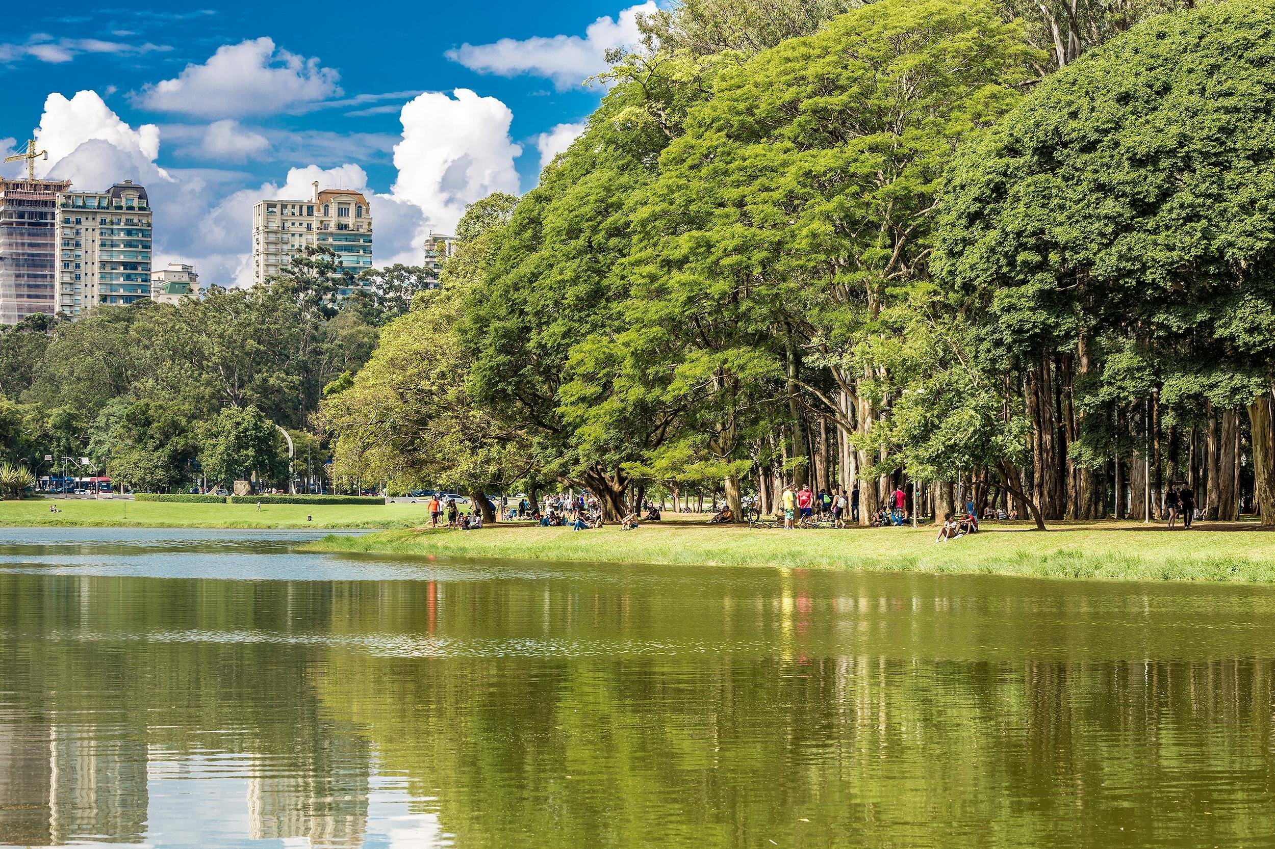 Ibirapuera Park in Sao Paulo, Brazil