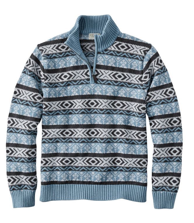 Men's Double L Cotton Sweater