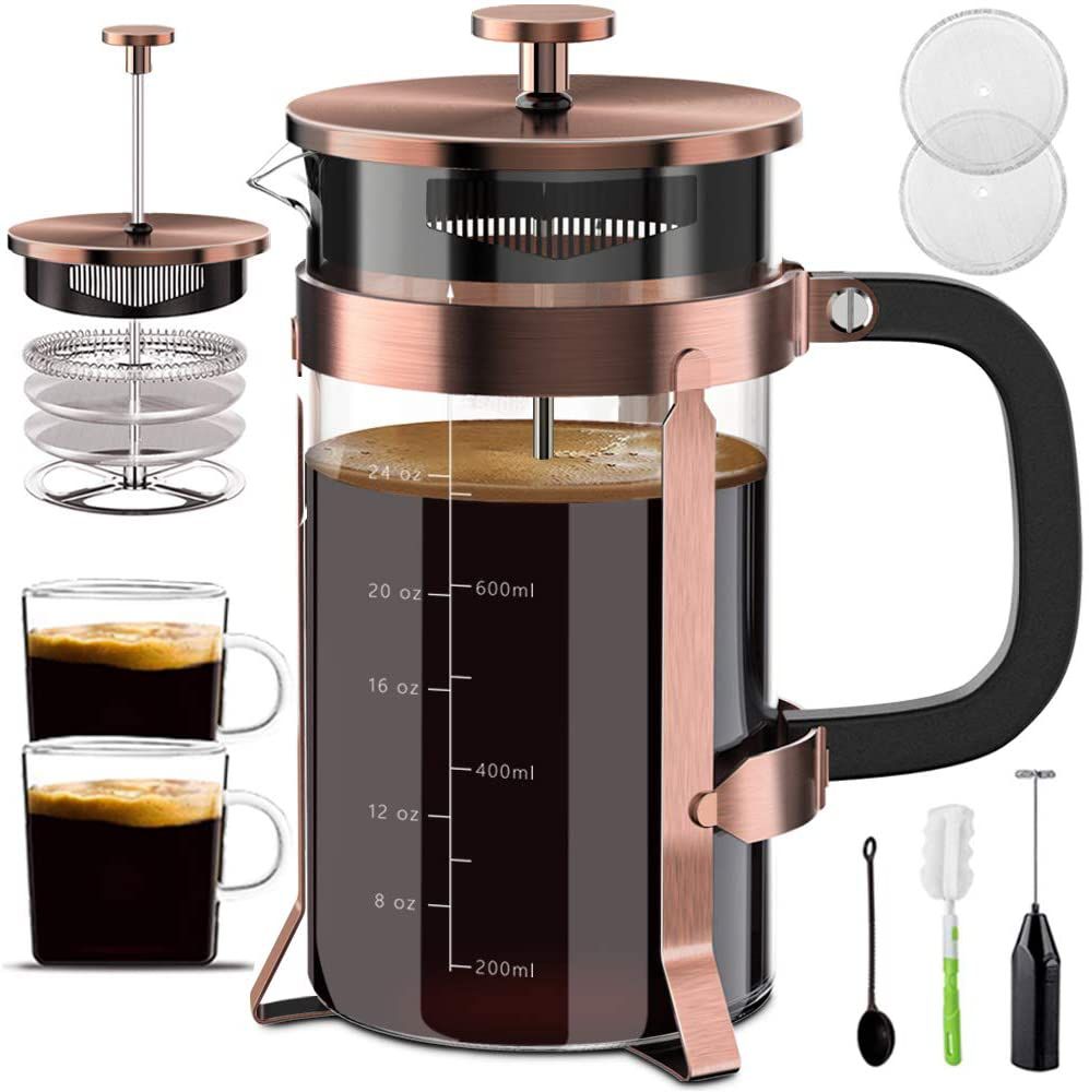 Quqiyso Upgraded French Press Coffee Maker