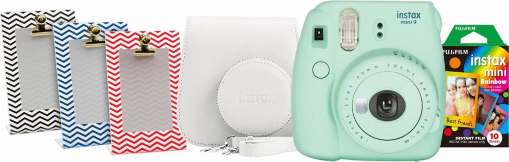 FUJIFILM INSTAMAX MINI 9 CAMERA BUNDLE