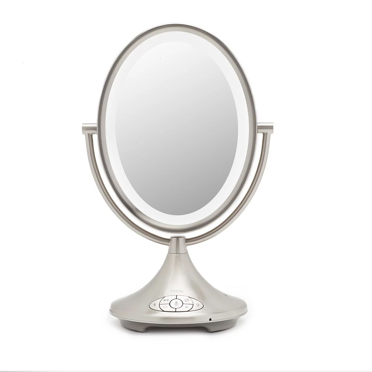 iHome Alexa-Enabled Double-Sided Vanity Mirror