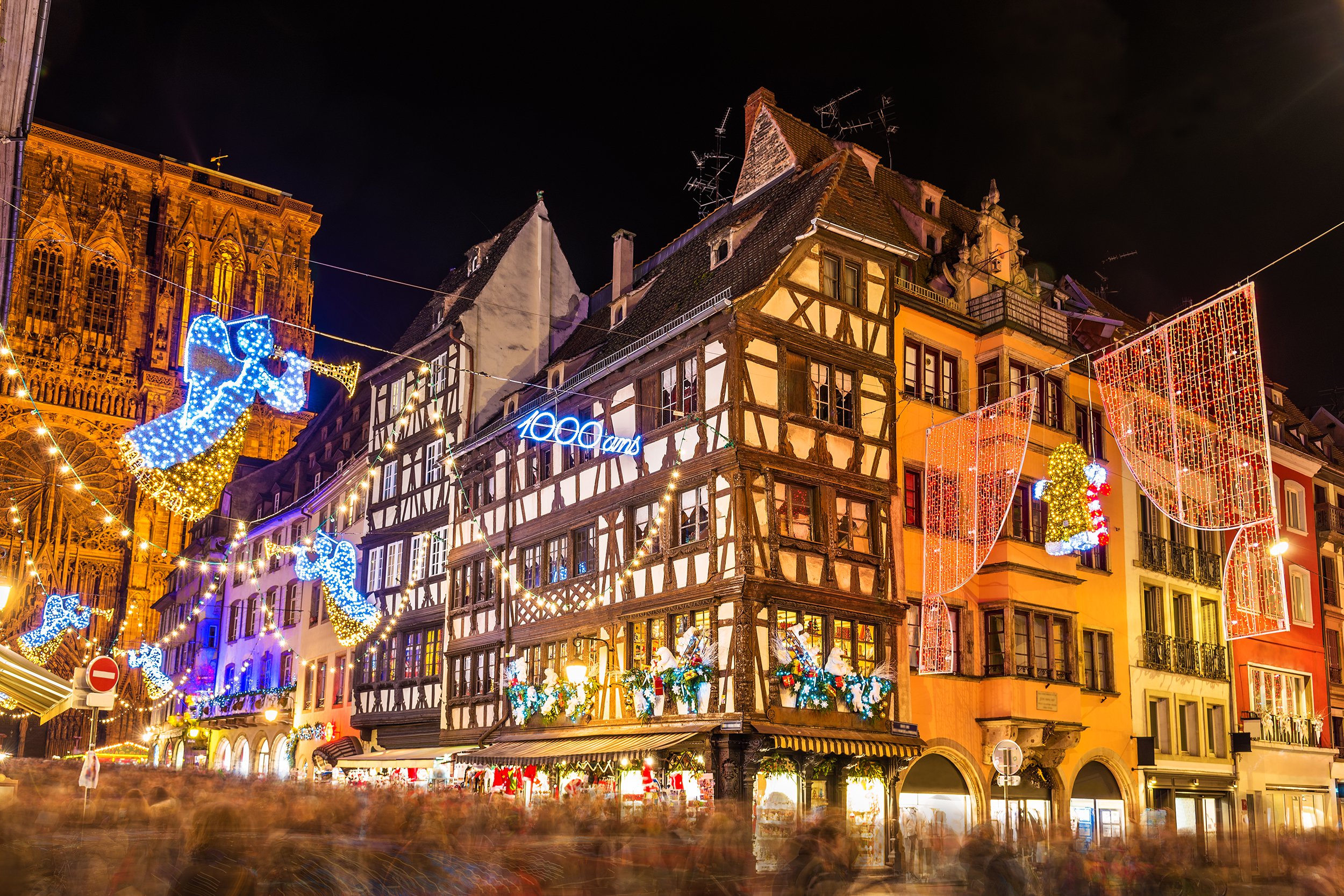 Christmas Market in Strasbourg, France