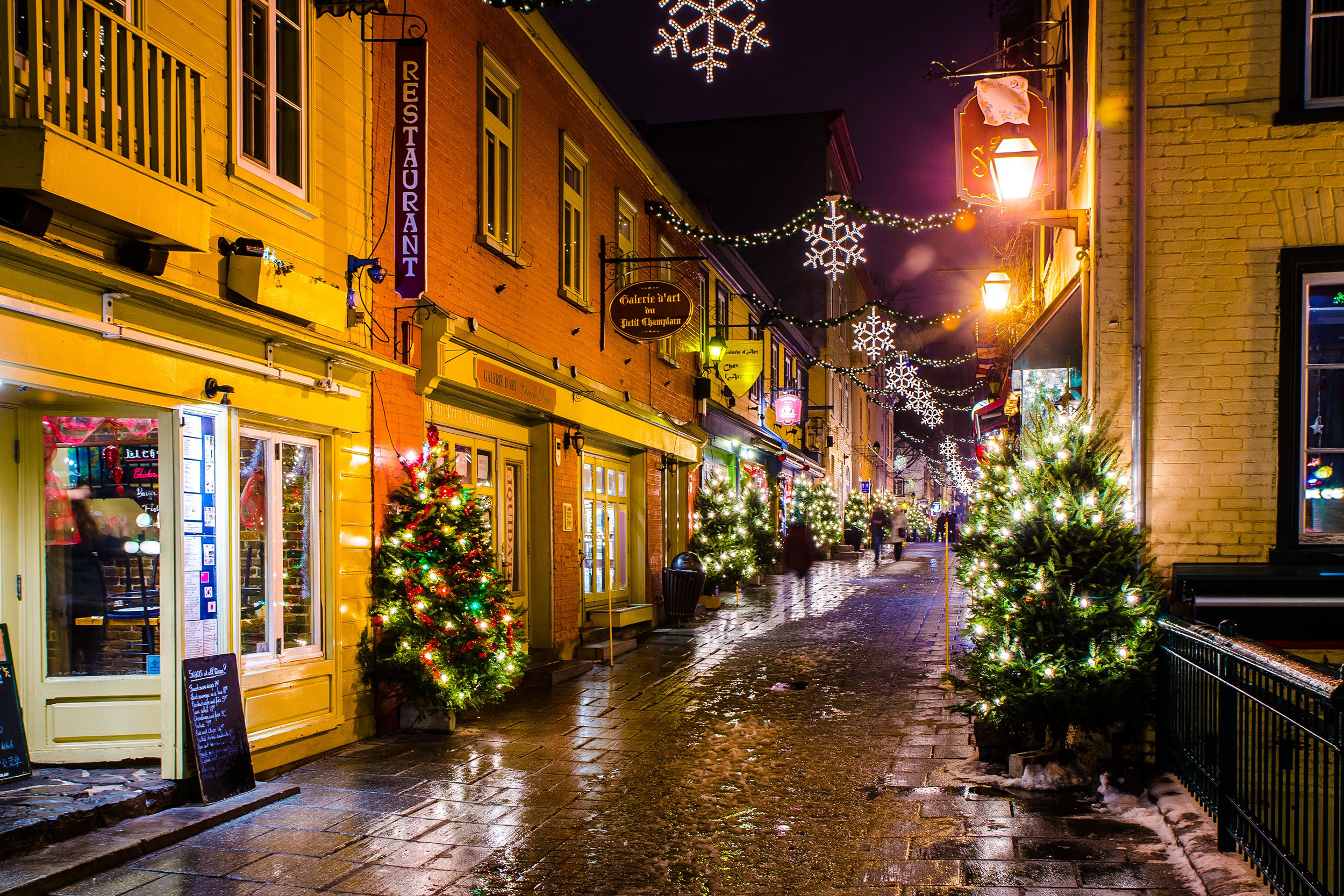 Christmas in Quebec City, Canada