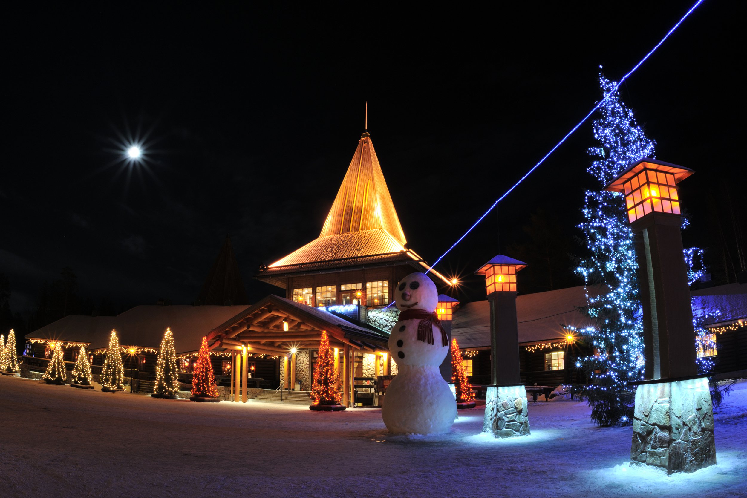 Christmas in Rovaniemi, Lapland, Finland